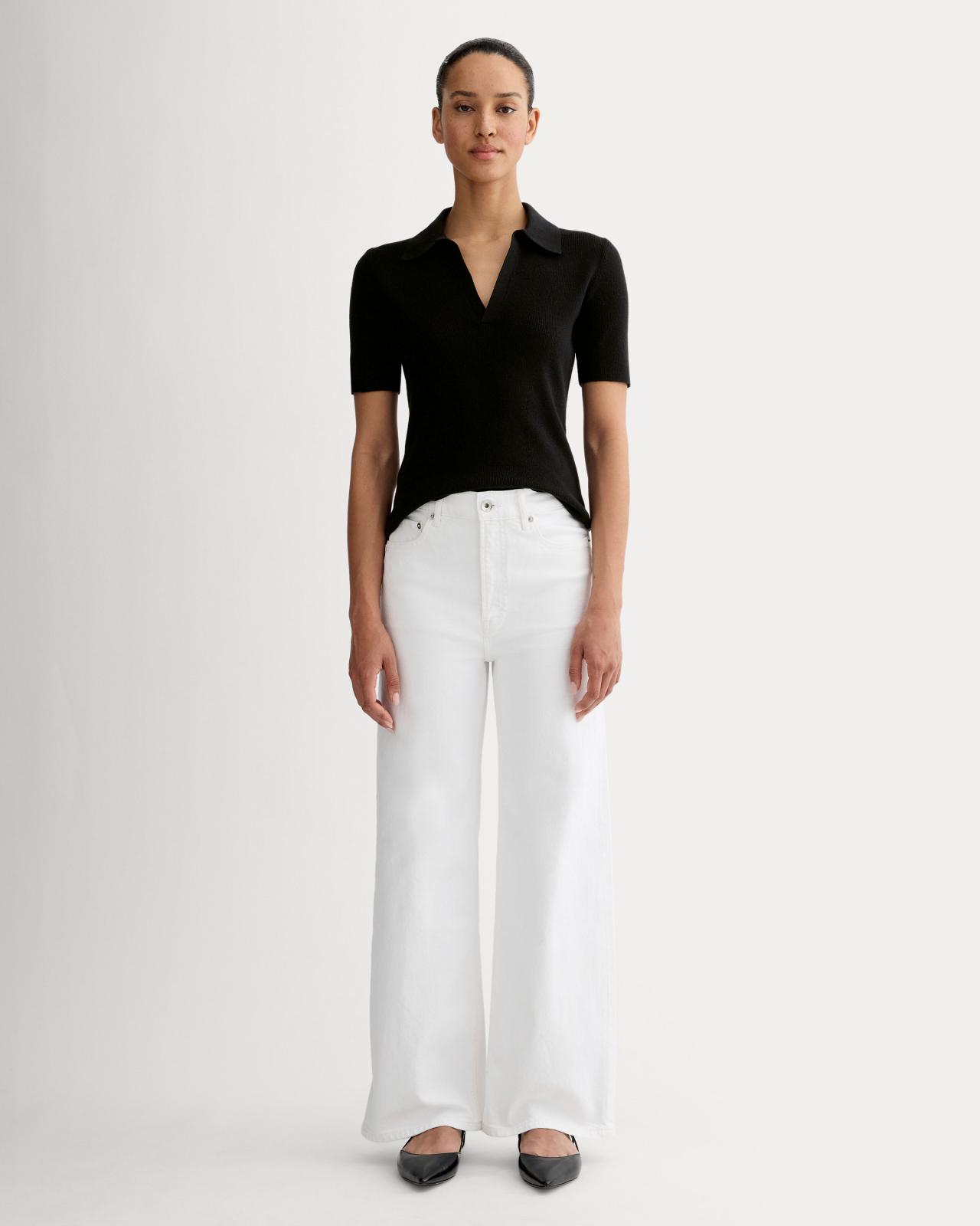 Womens Knit Polo Shirt by Everlane Product Image