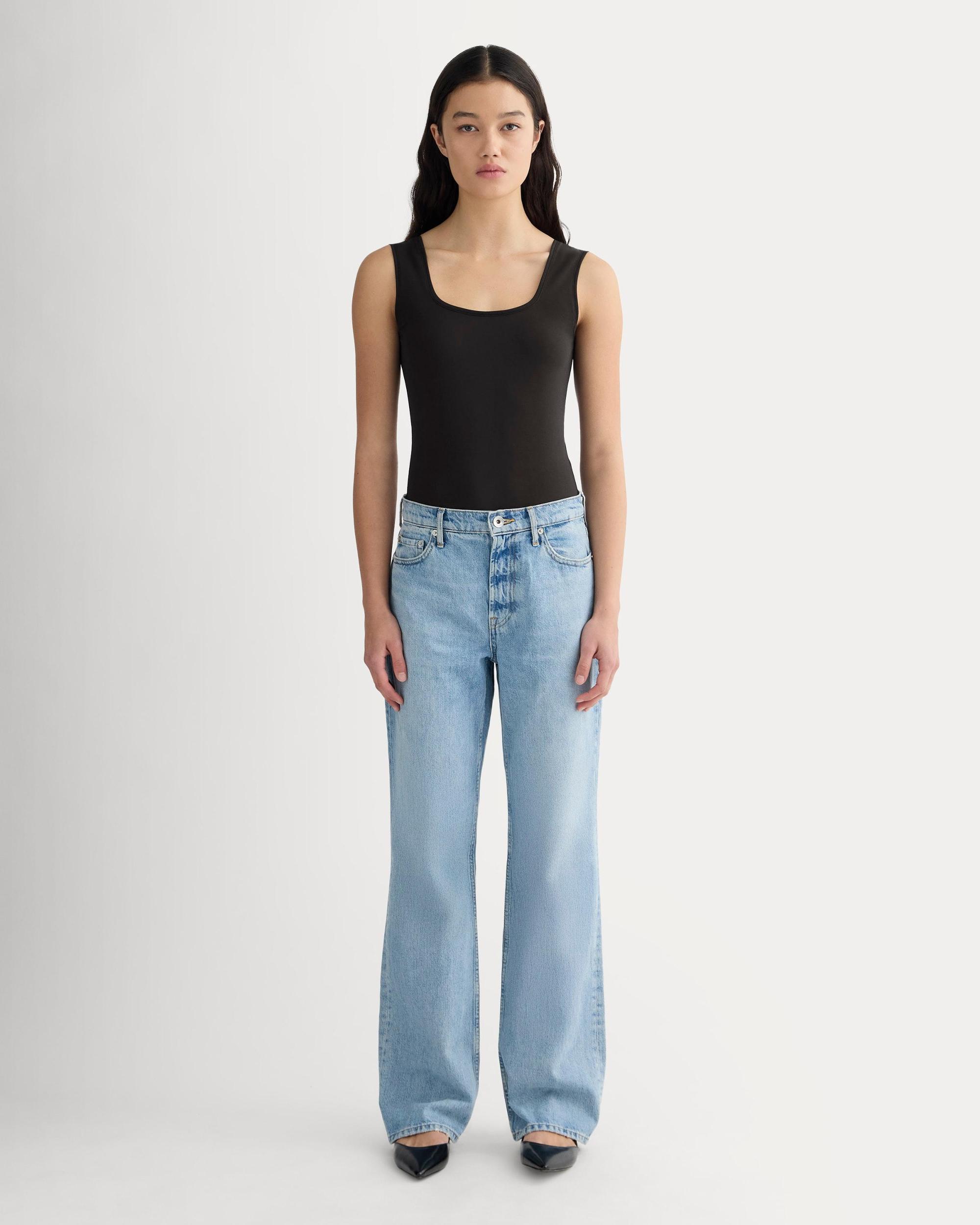 Womens Form Square-Neck Bodysuit by Everlane Product Image