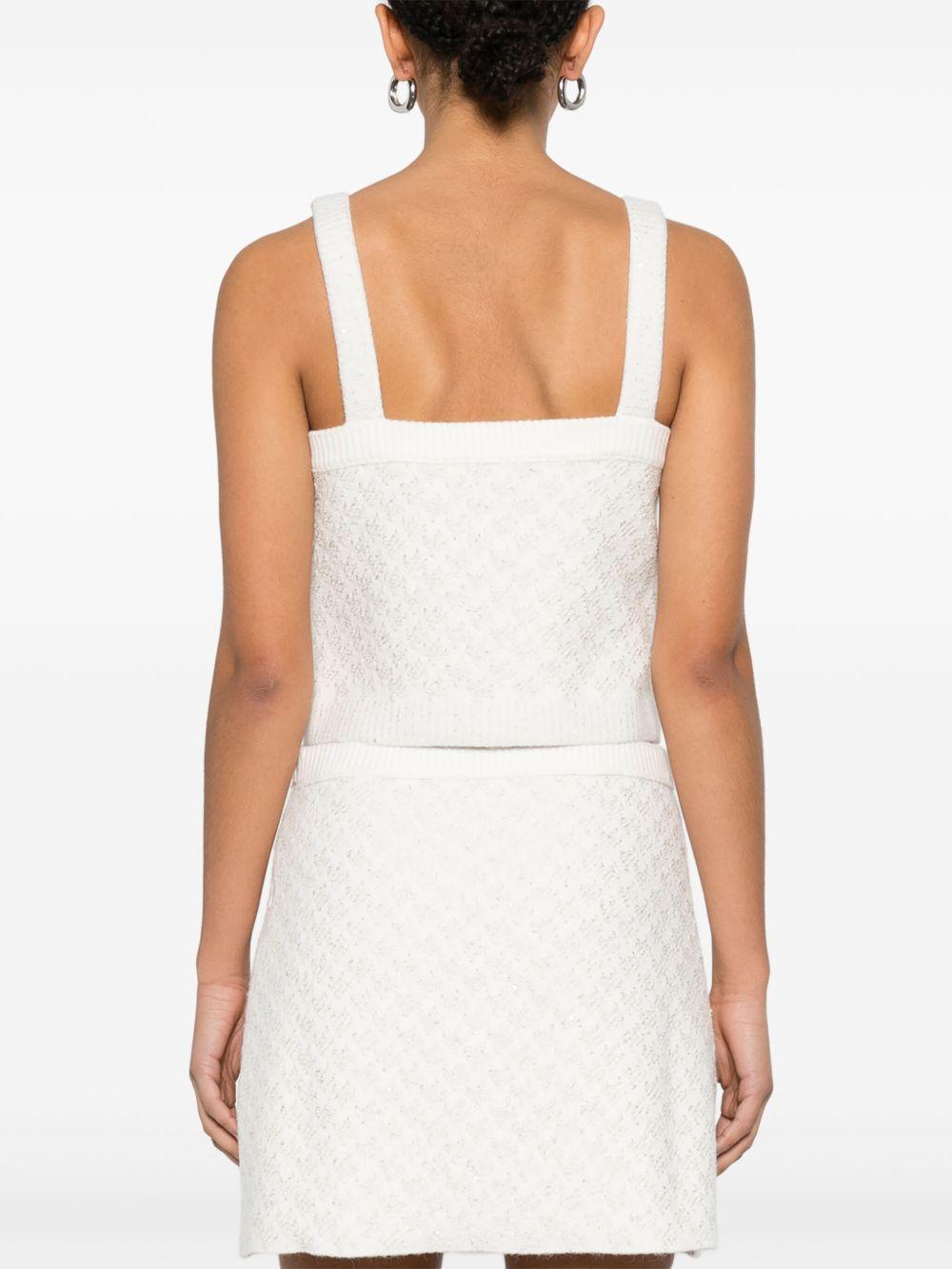 sequin-embellished tank top Product Image