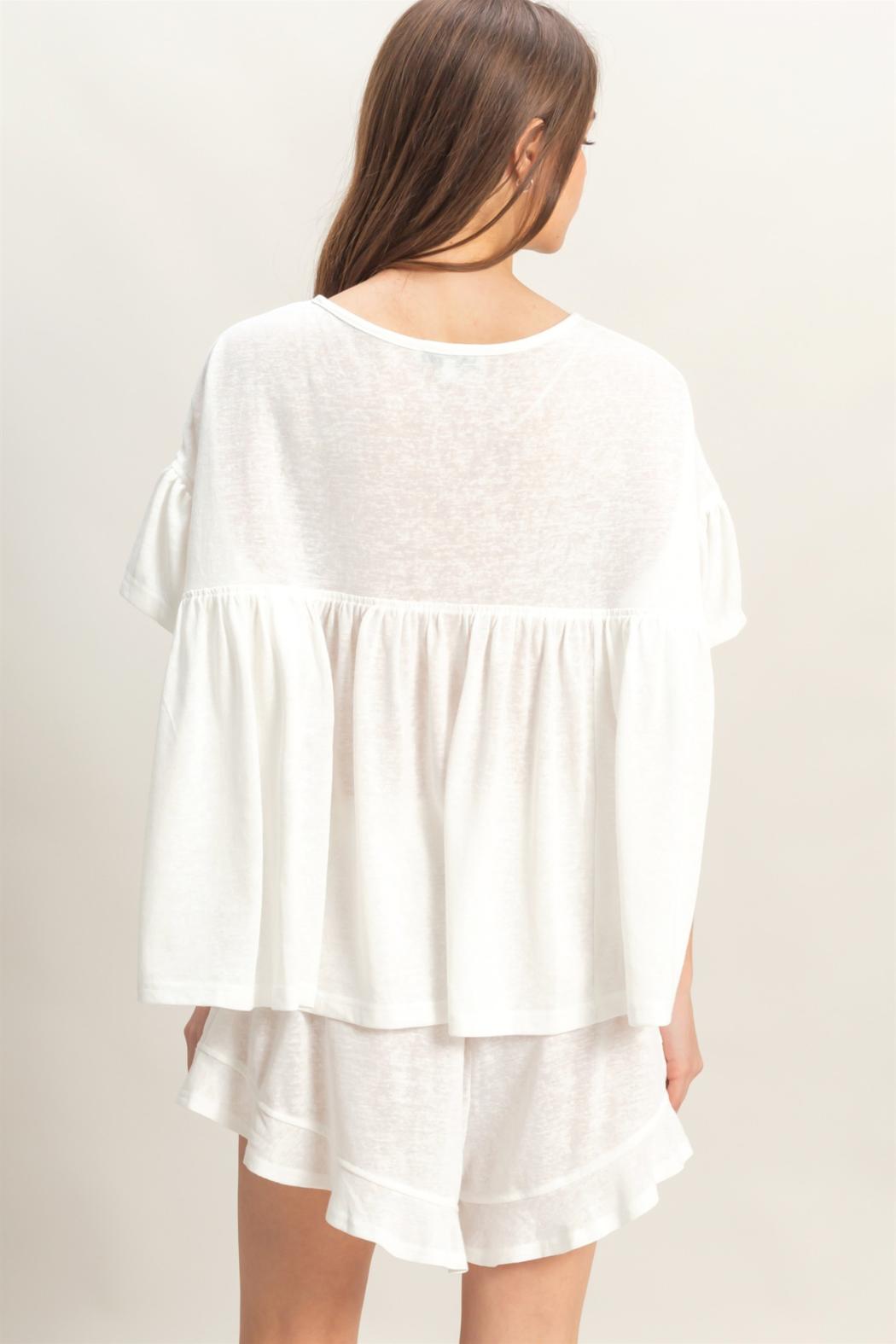 Pocket Det Boxy Top Product Image