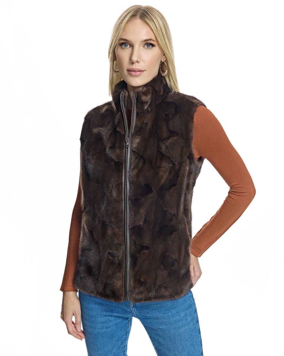 Mink Sections Vest Product Image
