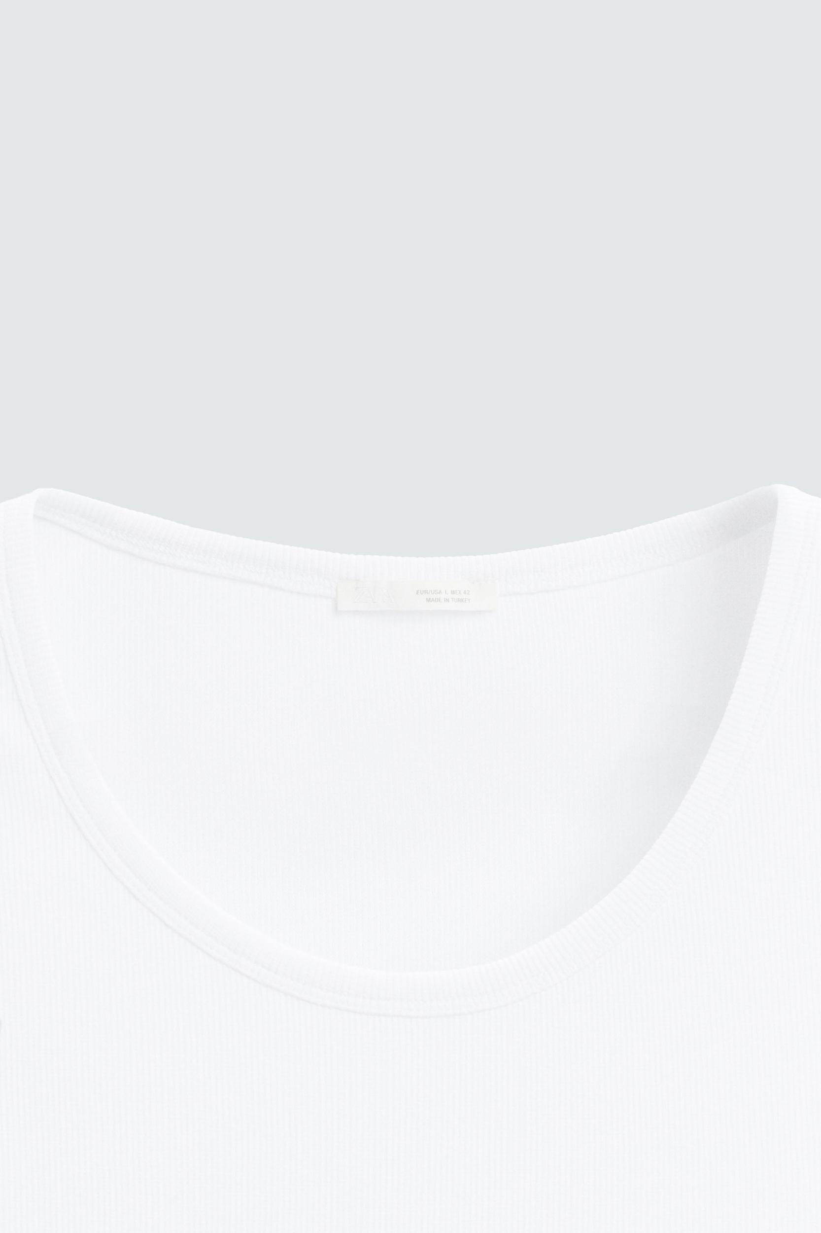 BASIC RIBBED TANK TOP Product Image