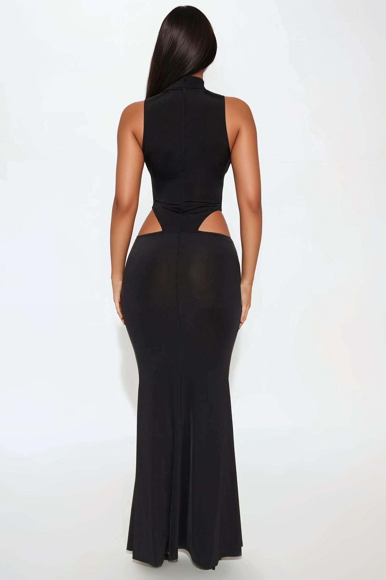 In Your Dreams Maxi Dress - Black Product Image