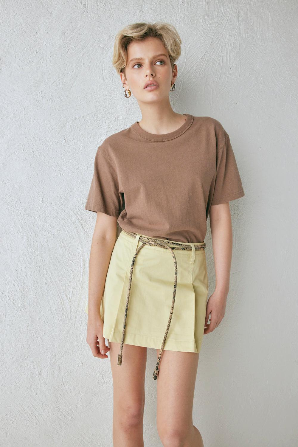 Dom Mini Skirt Butter Product Image