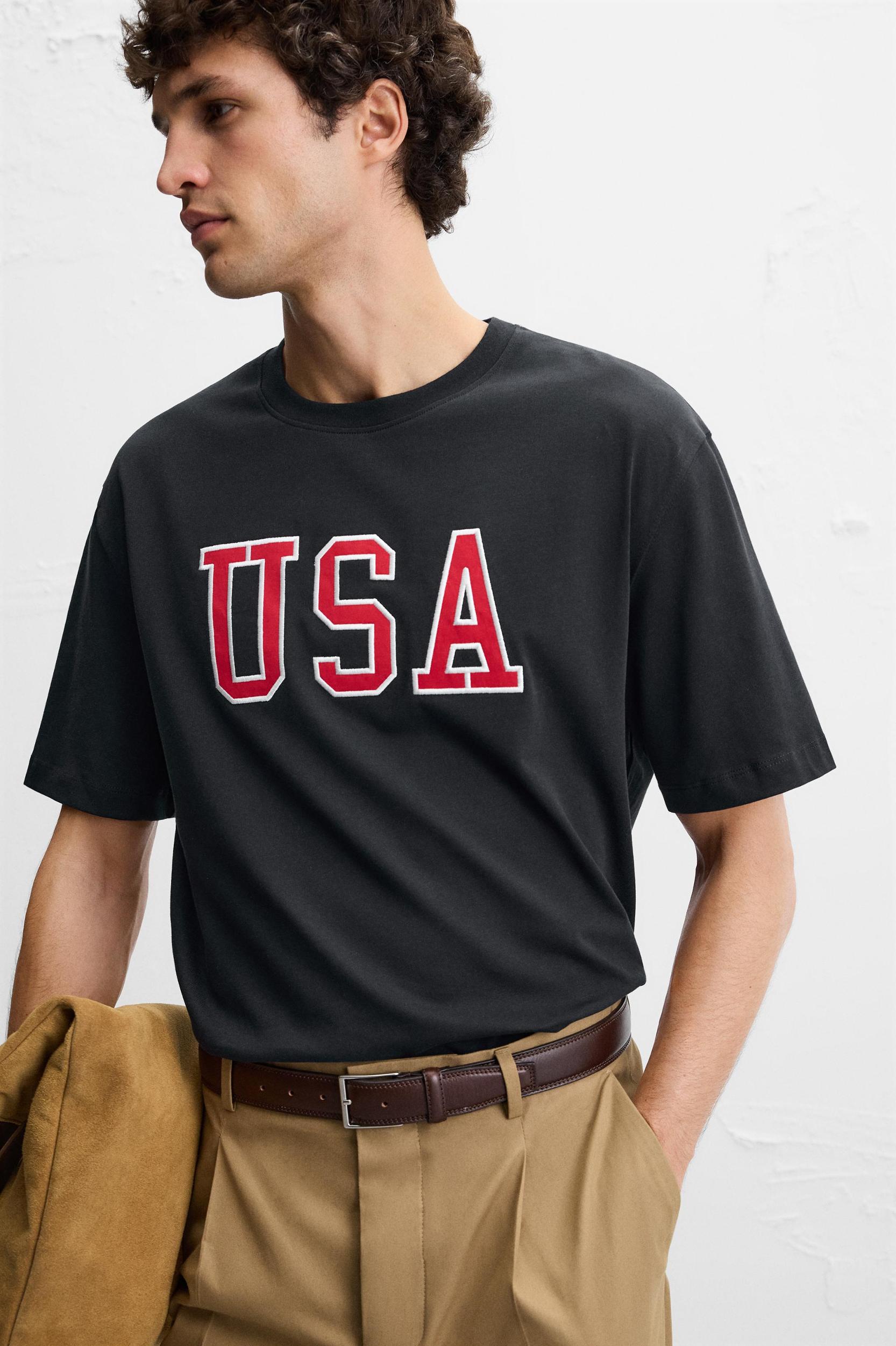 PATCH TEXT T-SHIRT Product Image