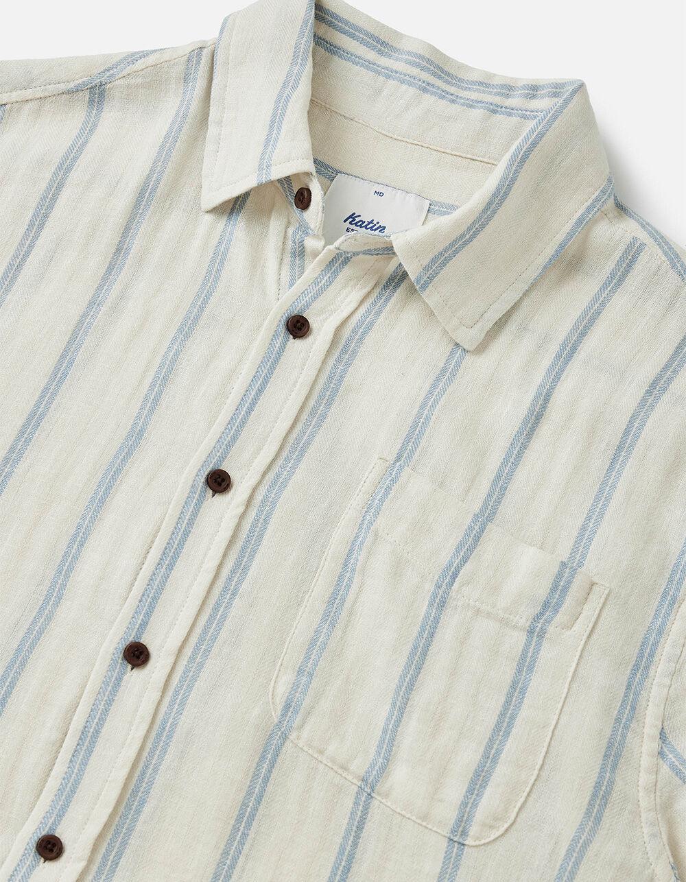 KATIN Alan Mens Button Up Shirt - ANTIQUE WHITE Product Image