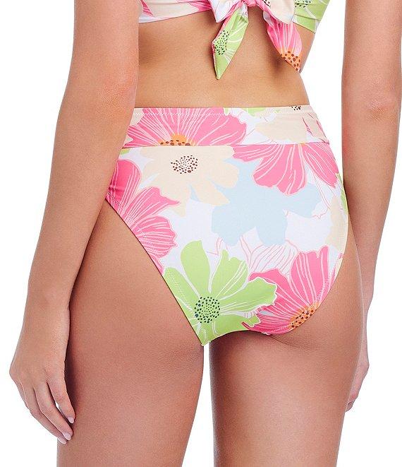 Sanctuary Charming Floral V-Waist Hipster Swim Bottom Product Image