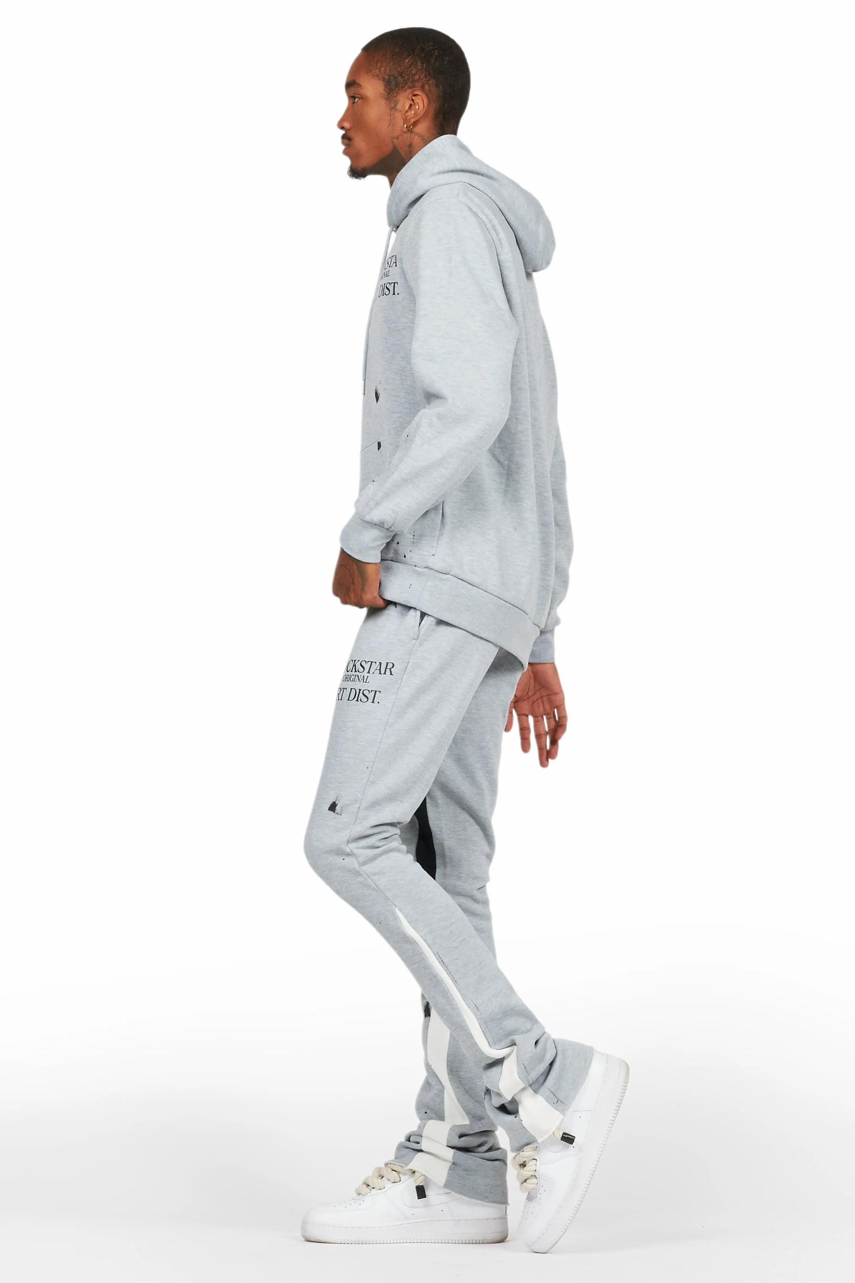 Raffer Heather Grey 2.0 Stacked Flare Track Set Male Product Image