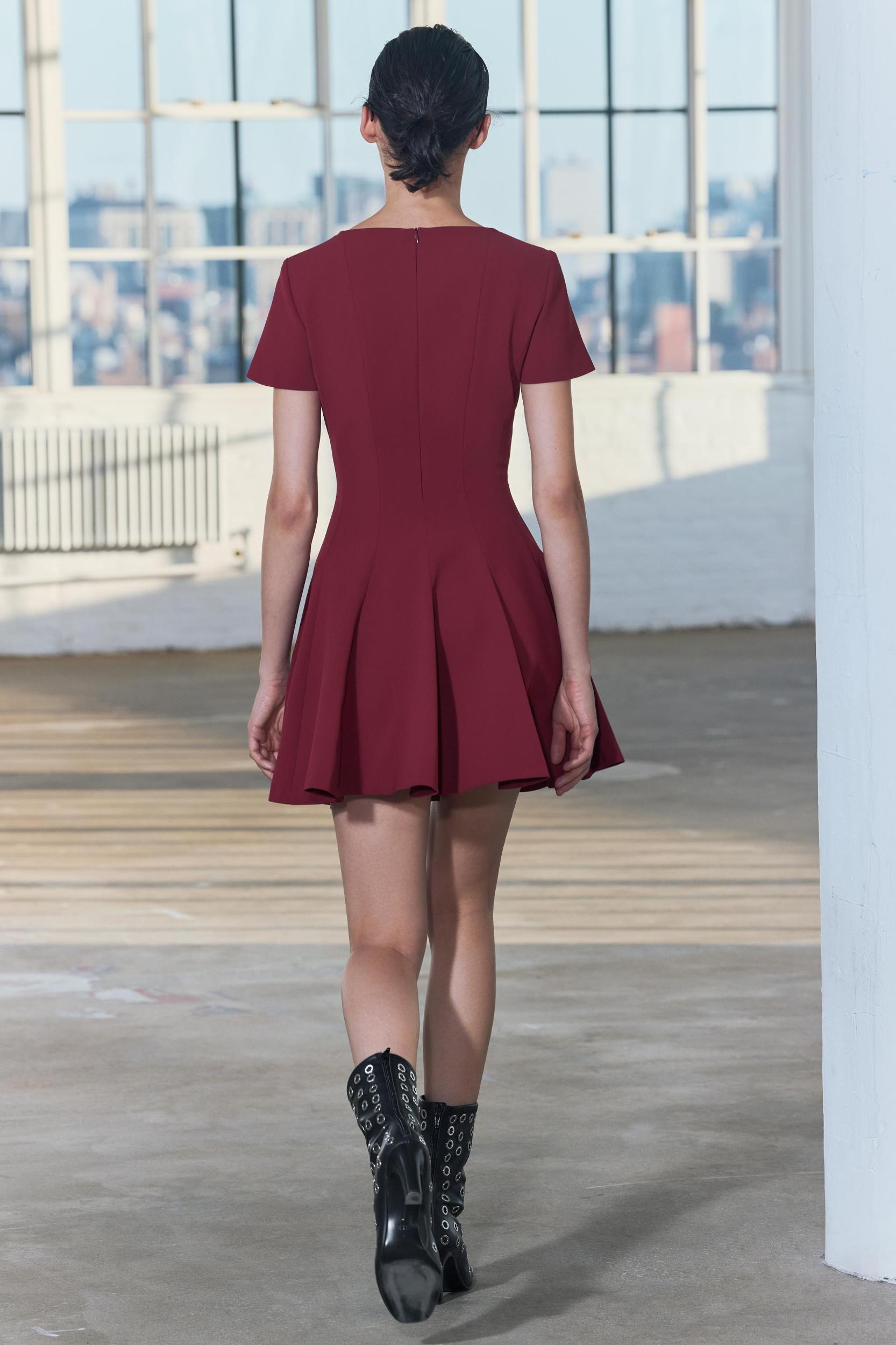 GODET MINI DRESS ZW COLLECTION Product Image