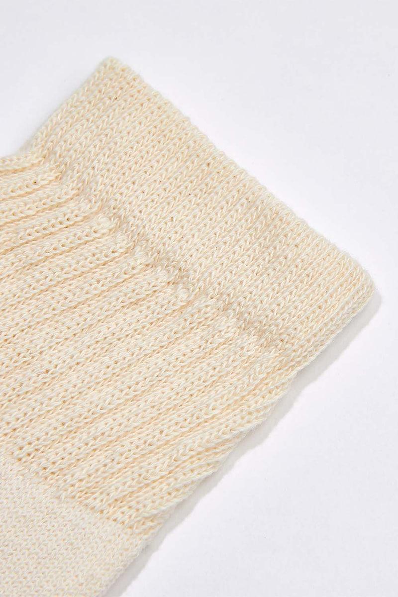 Men's 3 Pack Organic Cotton Socks Natural-White Ankle Product Image