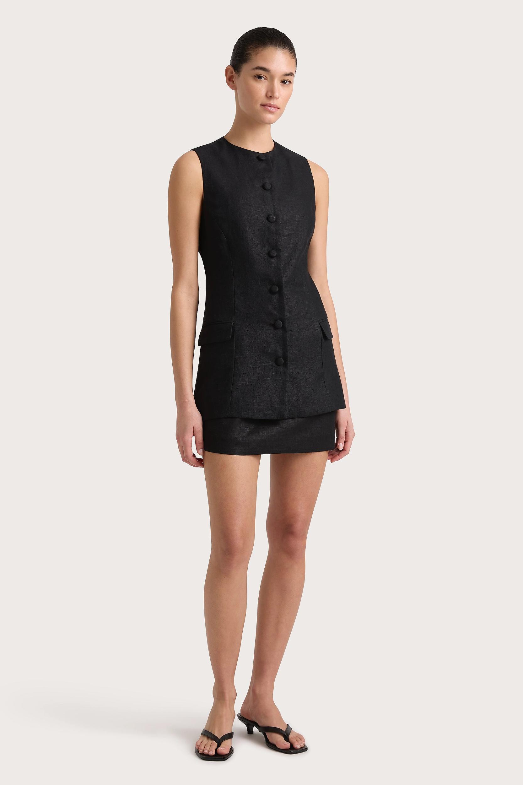 Jane Mini Dress Black - Final Sale Product Image