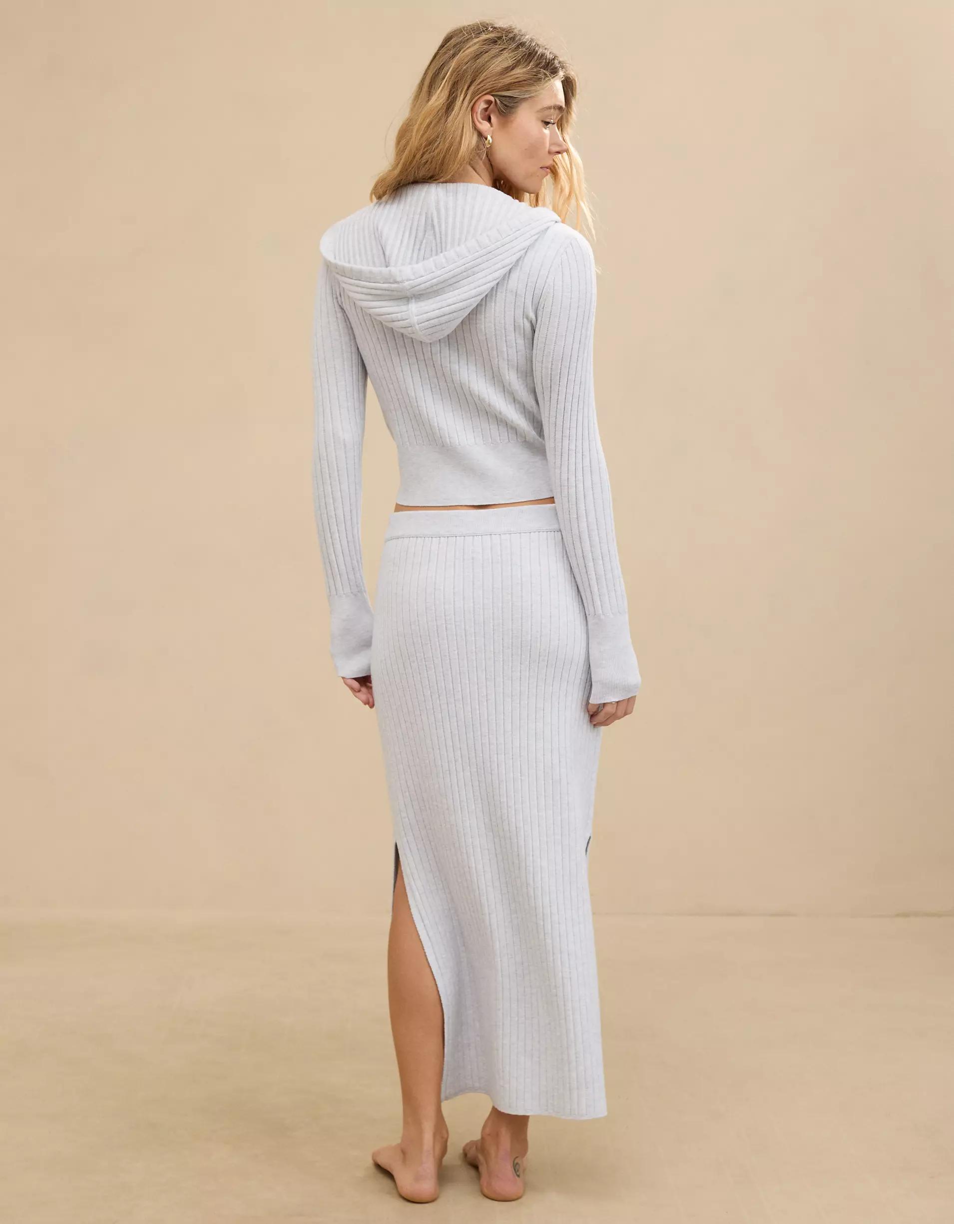 Aerie Late Night Midi Skirt Product Image