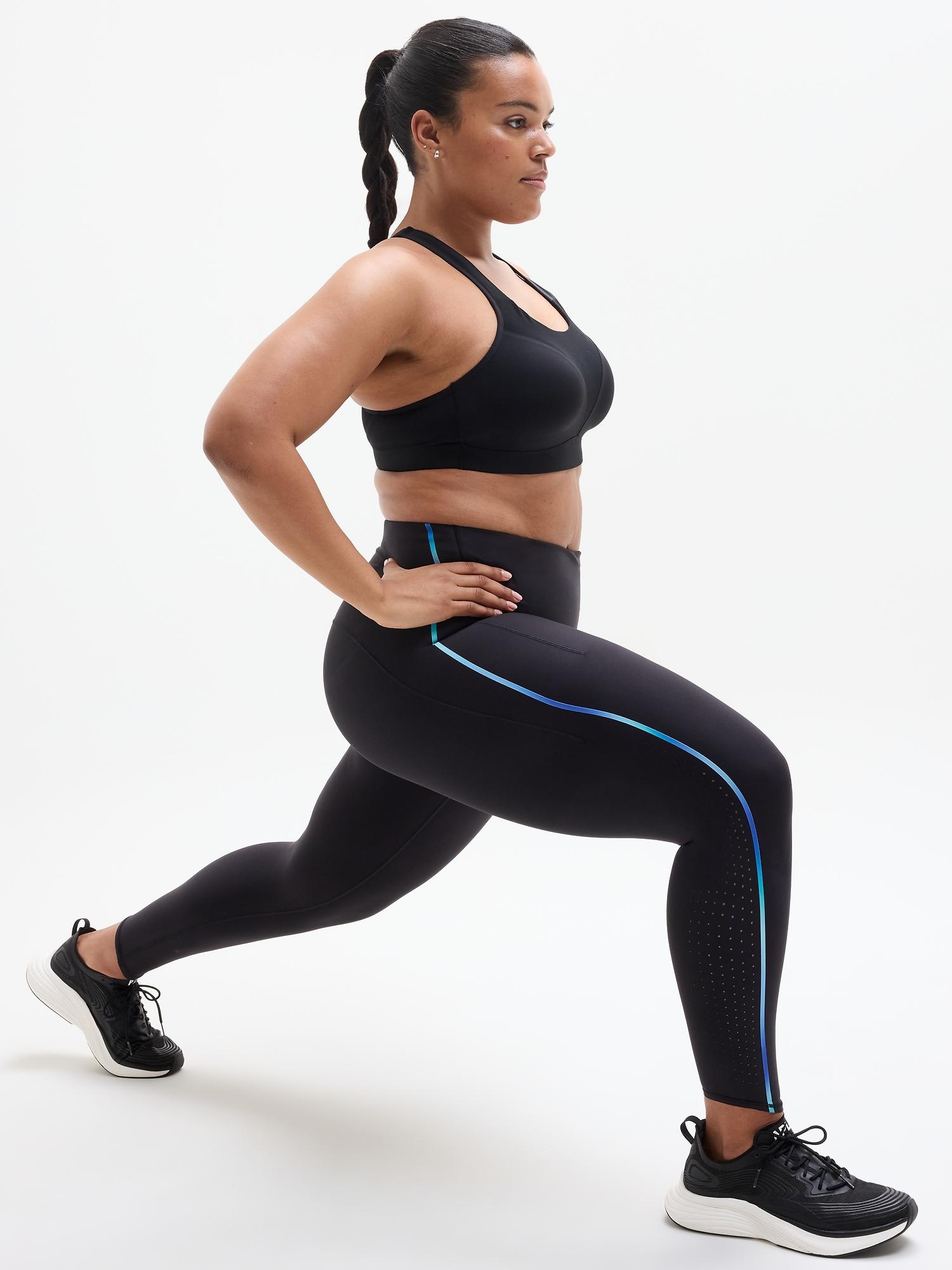 Pacesetter Ultra High Rise Ombre Tipped Lasercut 7/8 Legging Product Image