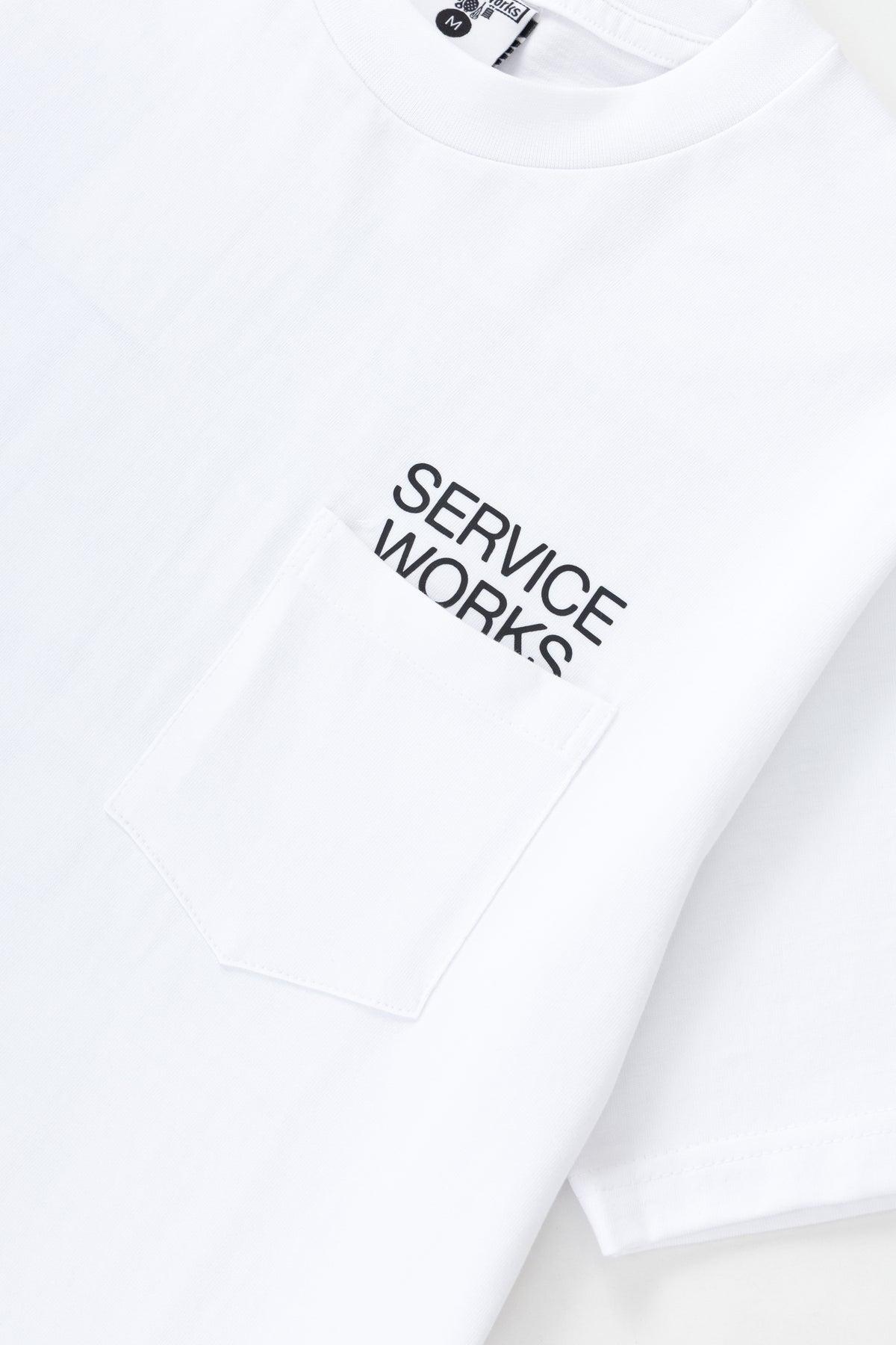 Service Works - Nourish Tee - White Product Image