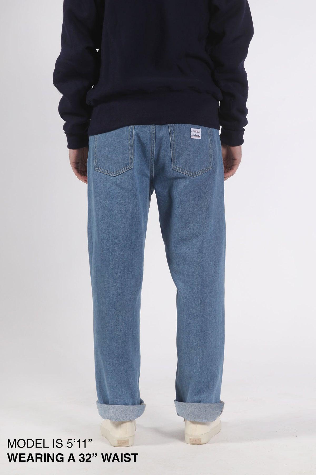 Power Goods - 90's Jeans - Washed Blue Product Image