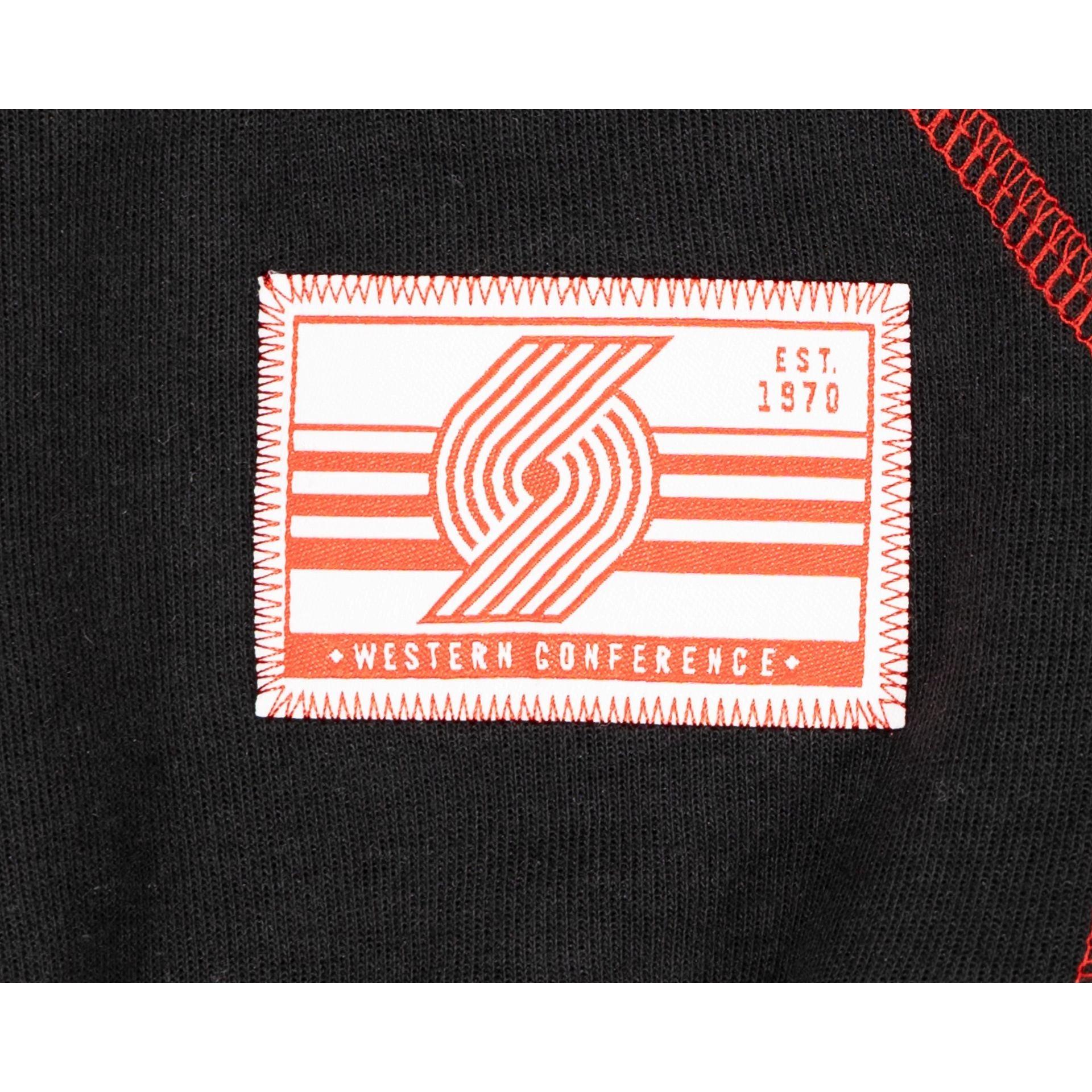 Portland Trail Blazers 2023 City Edition Black Hoodie Male Product Image