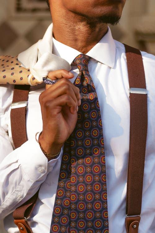 Elizabetta La Vigna - Printed Silk Tie for Men Product Image