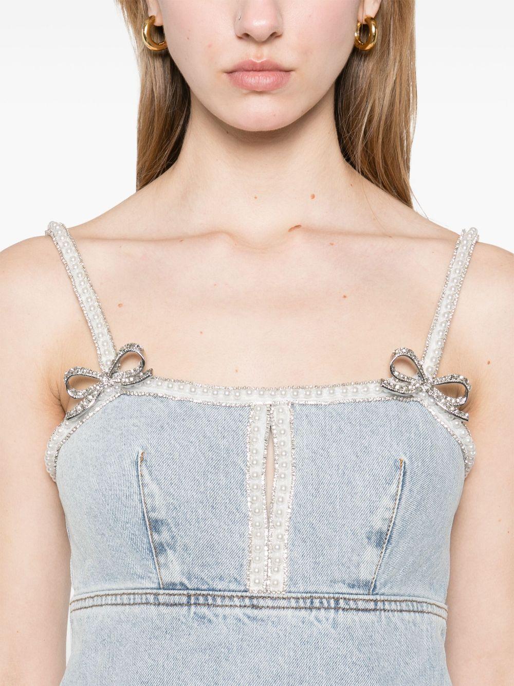 denim mini dress Product Image