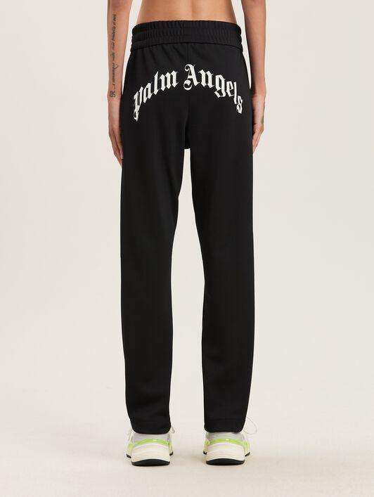 BACK CURVED LOGO TRACK PANTS BLACK - OFF Product Image