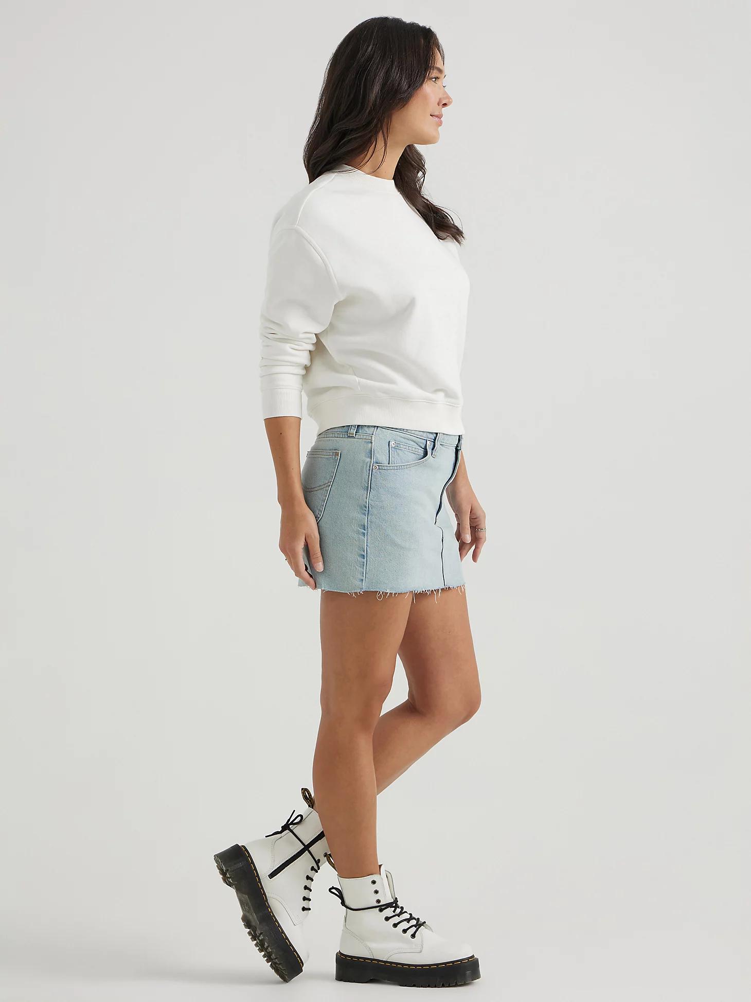 Women's Low Rise Mini Skirt | Women's Skirts & Dresses | Lee® Product Image