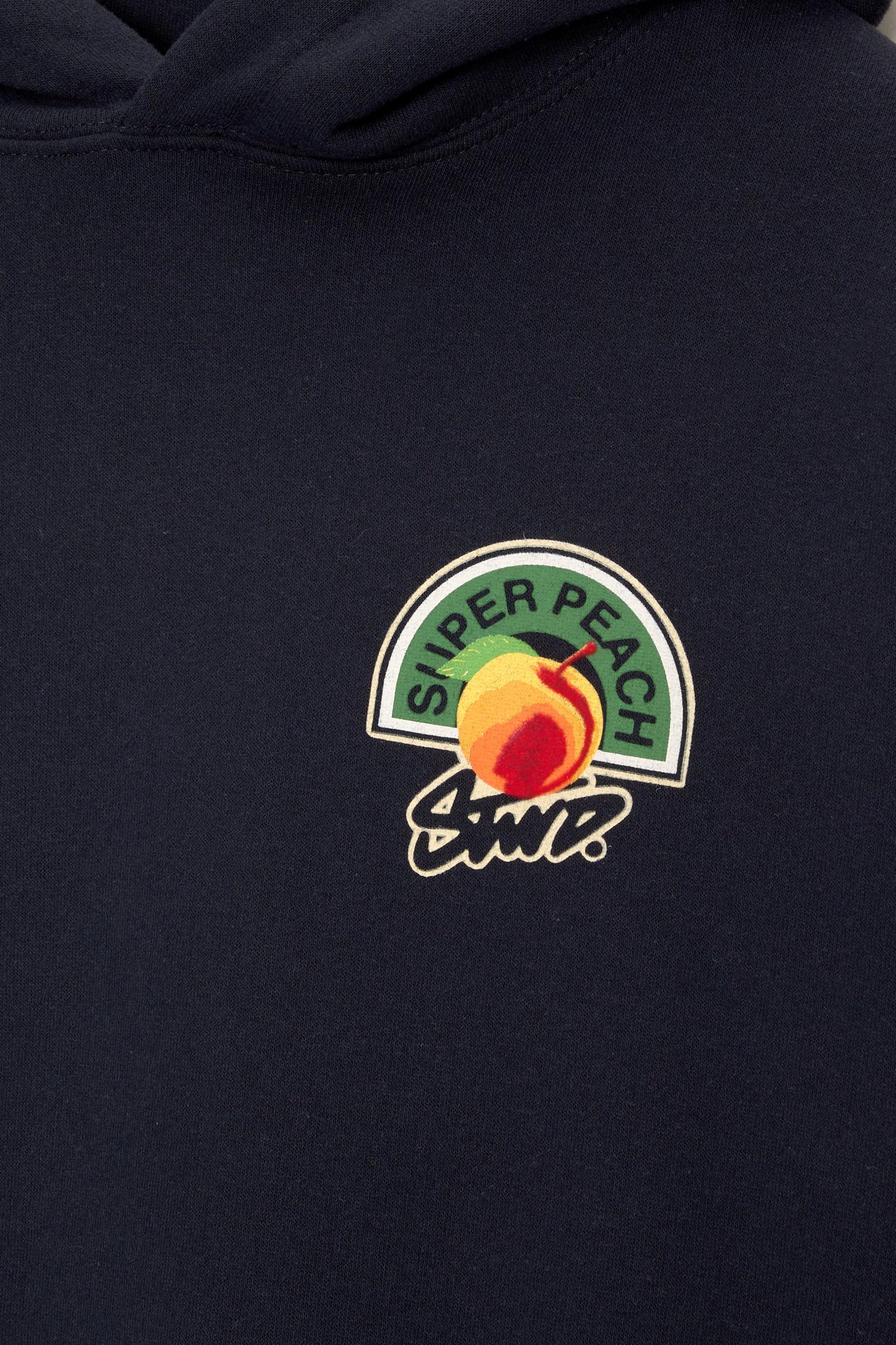 Peach graphic sweatshirt Product Image