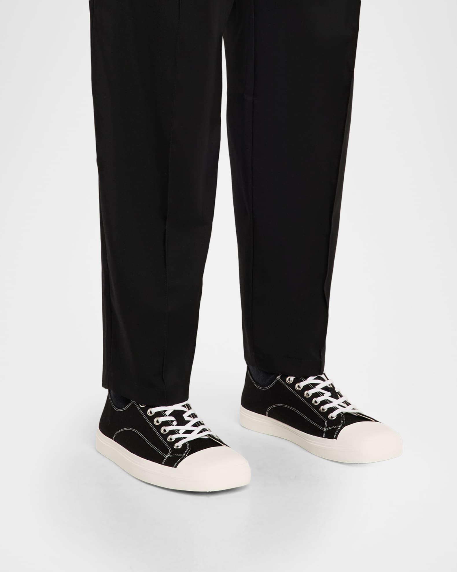 Men's Edge Canvas Cap Toe Low-Top Sneakers Product Image