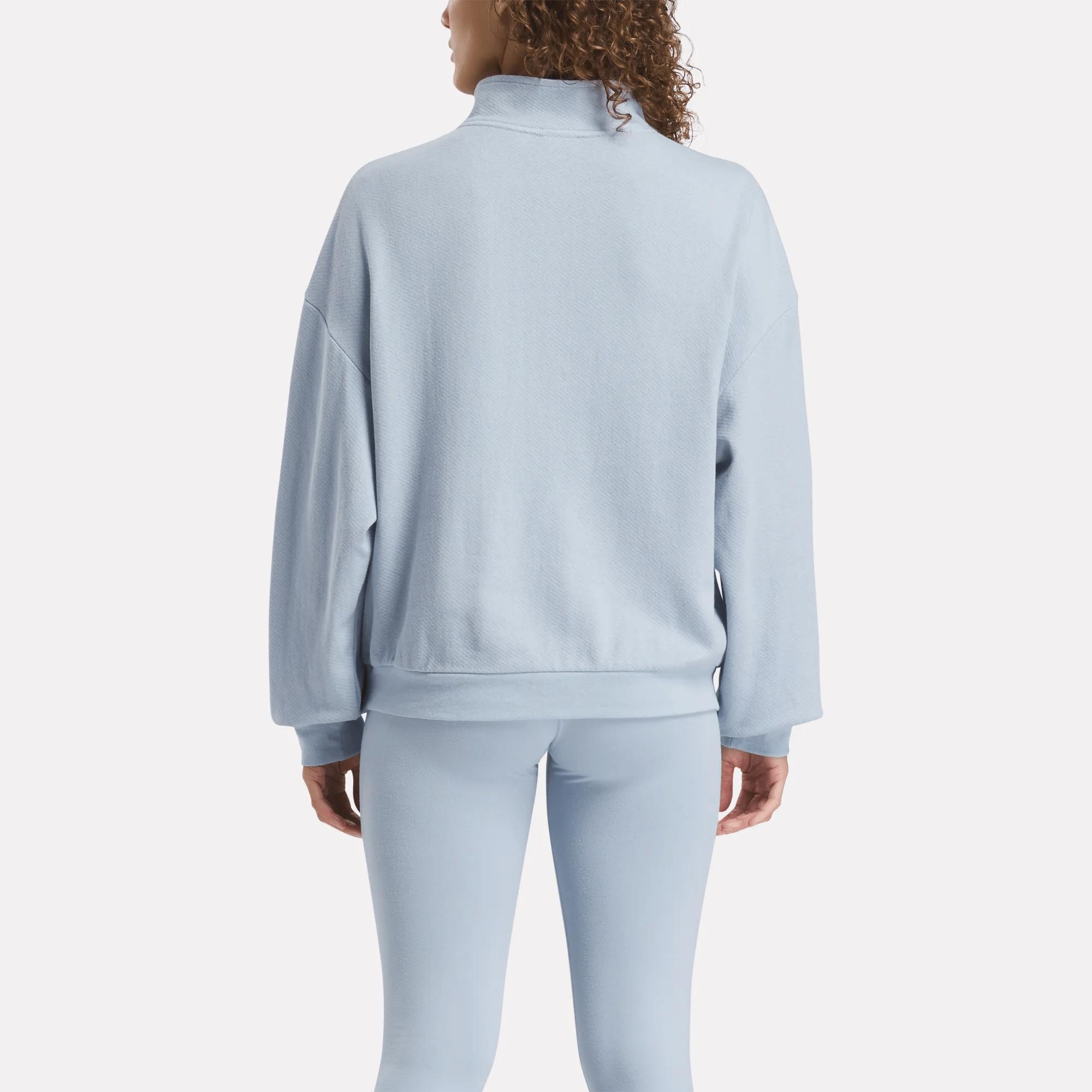 Women's Reebok x SET Classic Lightweight Quarter-Zip Sweatshirt Female Product Image