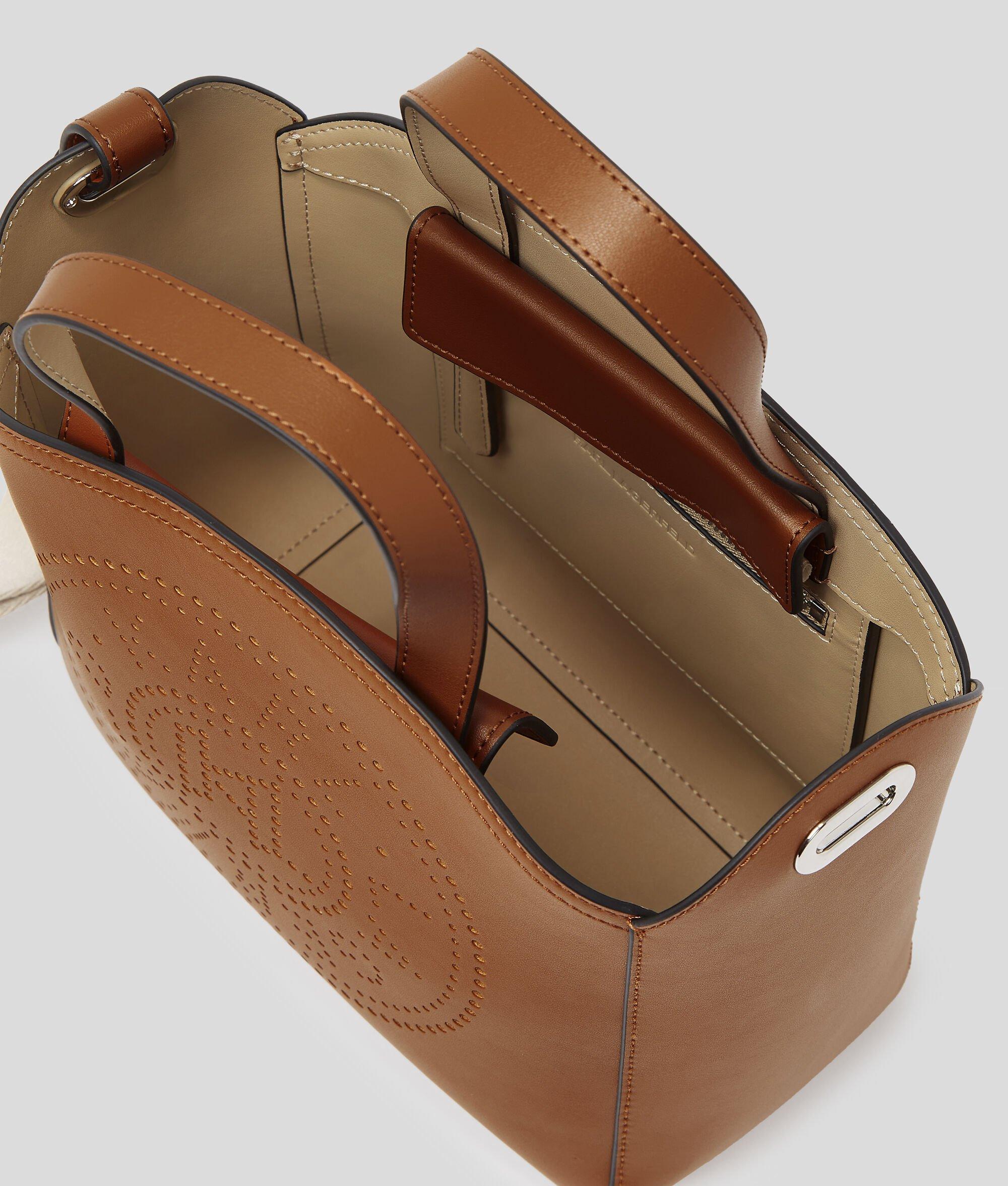 K/CIRCLE PERFORATED SMALL TOTE BAG Product Image