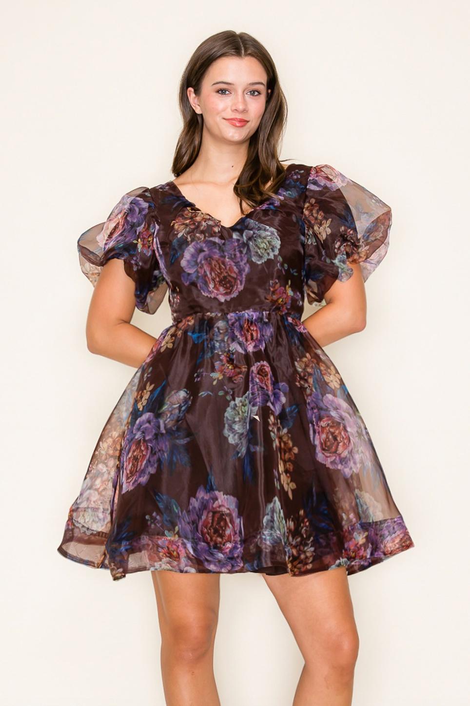 Floral Party Dress Product Image