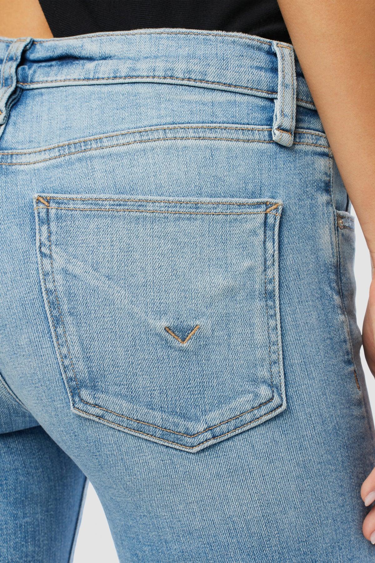 Rosie High-Rise Wide Leg Ankle Jean Female Product Image