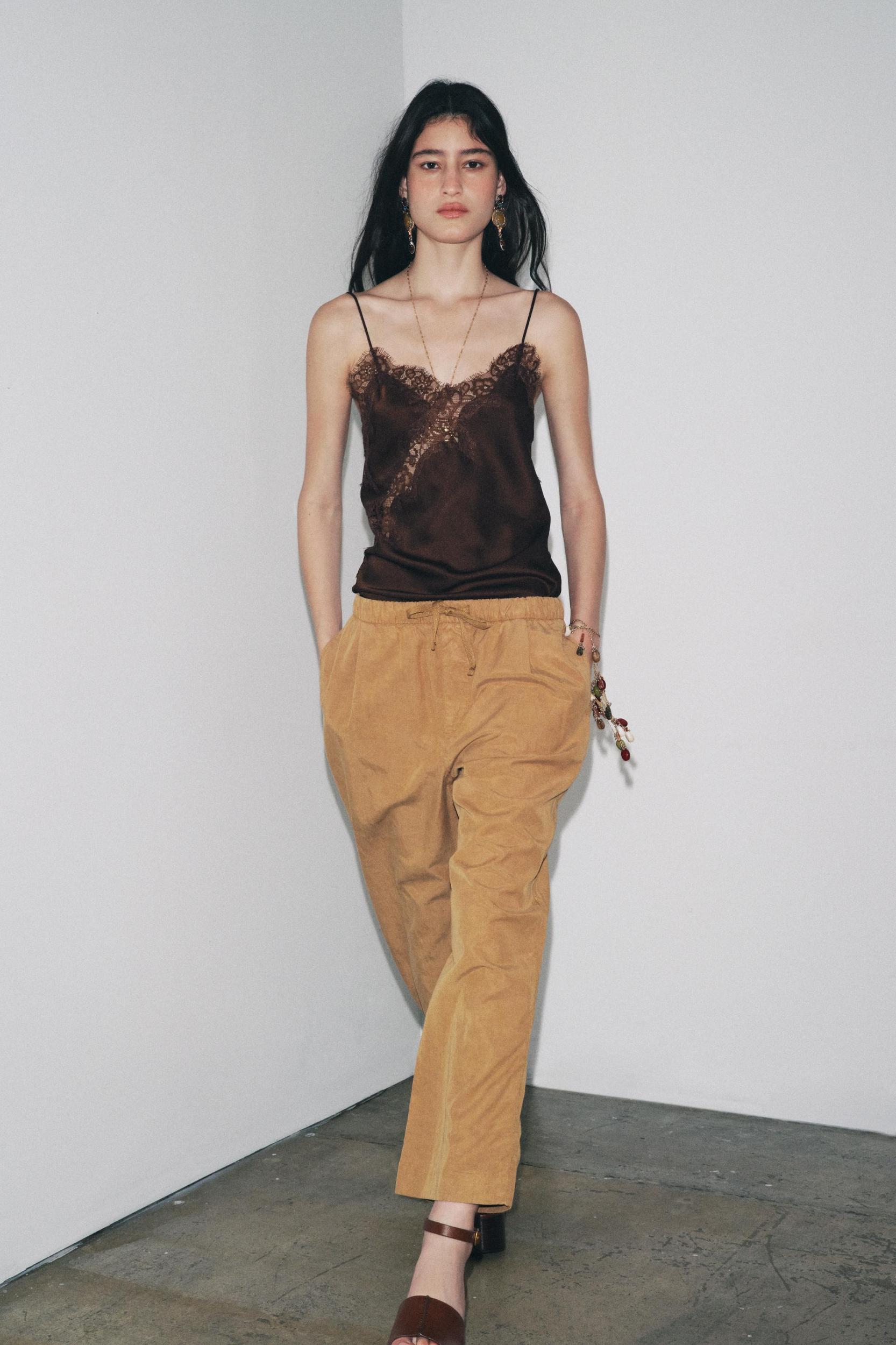 ZW COLLECTION WIDE LEG JOGGER PANTS Product Image