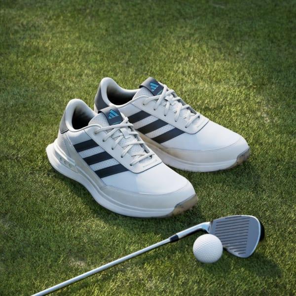 adidas S2G 24 Leather Spikeless Golf Shoes Cloud White 10.5 Mens Product Image