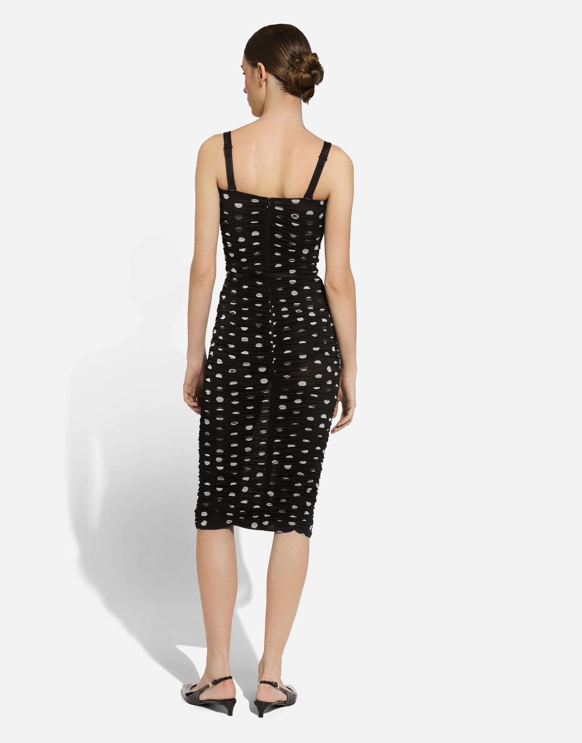 DOLCE & GABBANA Women Abito Mambo Italiano In Black Product Image