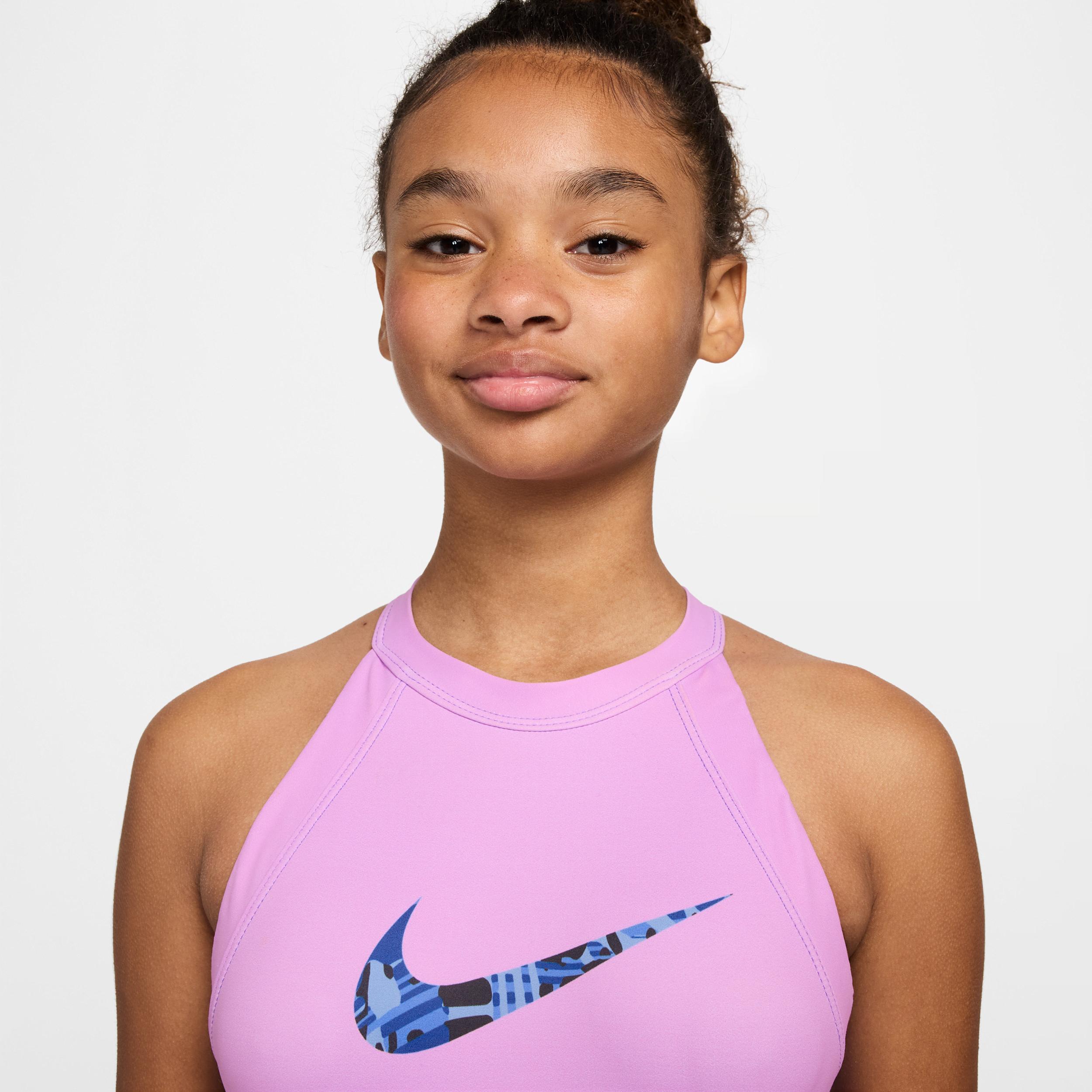Nike Womens Gymnastics Halter Neck Performance Leotard | NKA007-780 Product Image