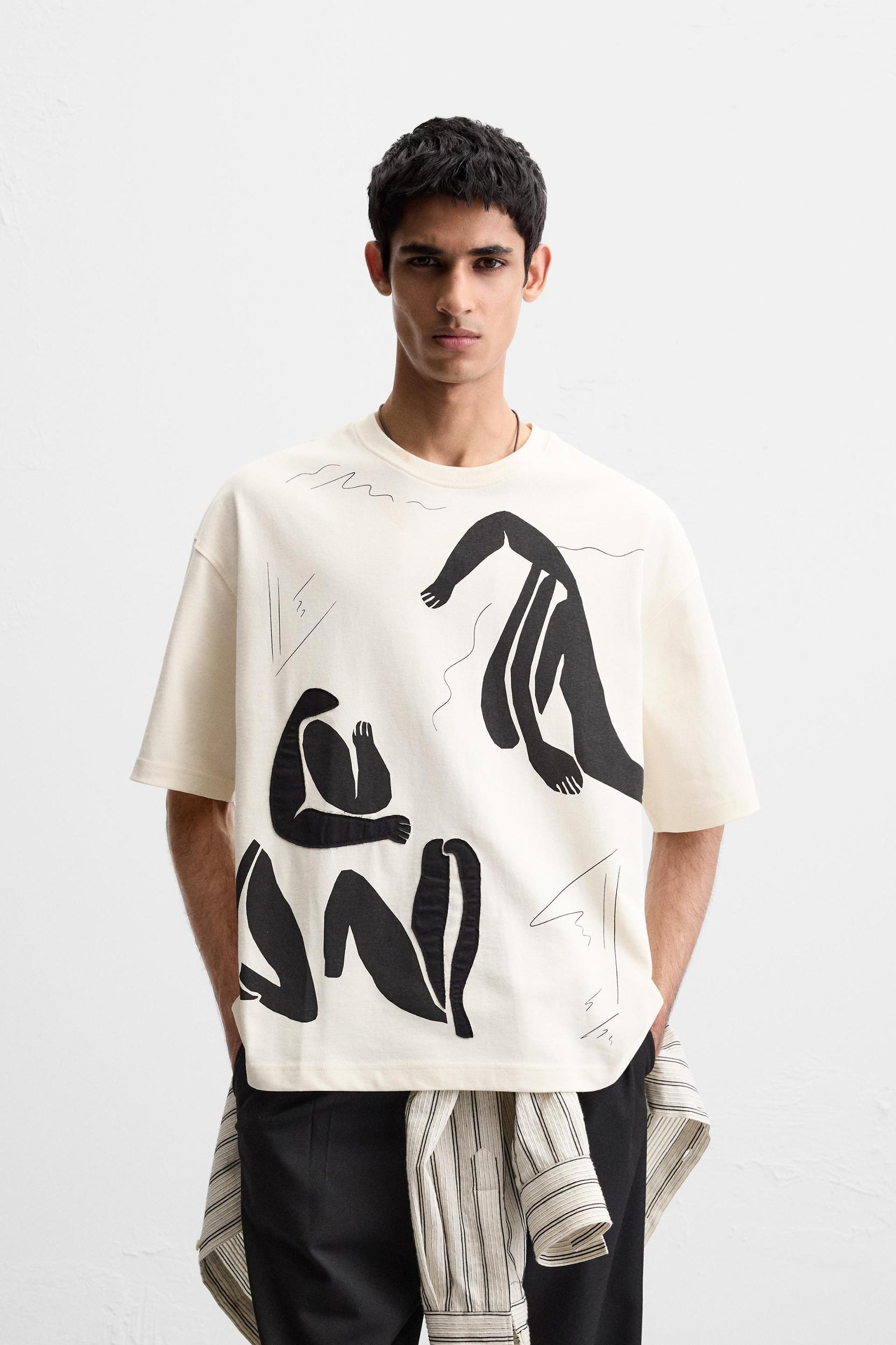 PRINTED PATCH T-SHIRT Product Image