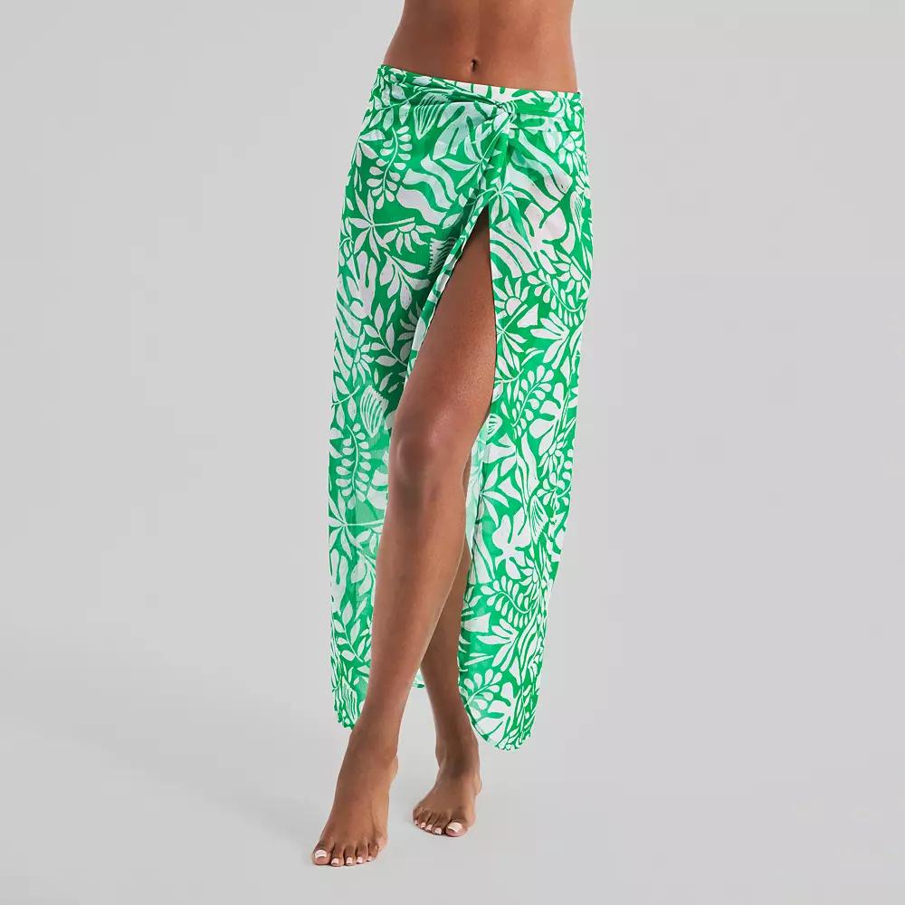 Women's Freshwater Long Twist Pareo Swim Cover-Up,  Product Image