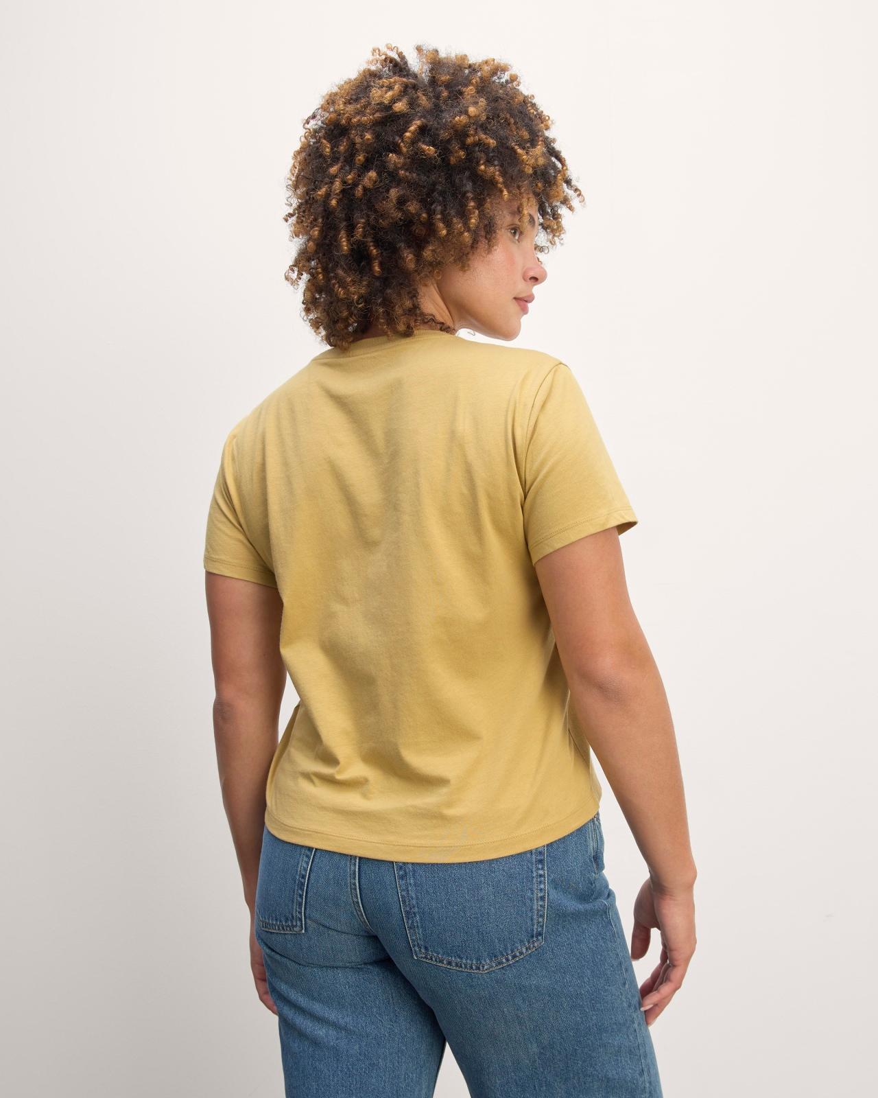 The Box-Cut Tee in Essential Cotton Product Image