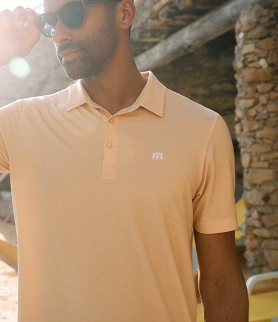 TravisMathew Featherweight Vista Short Sleeve Polo Shirt Product Image