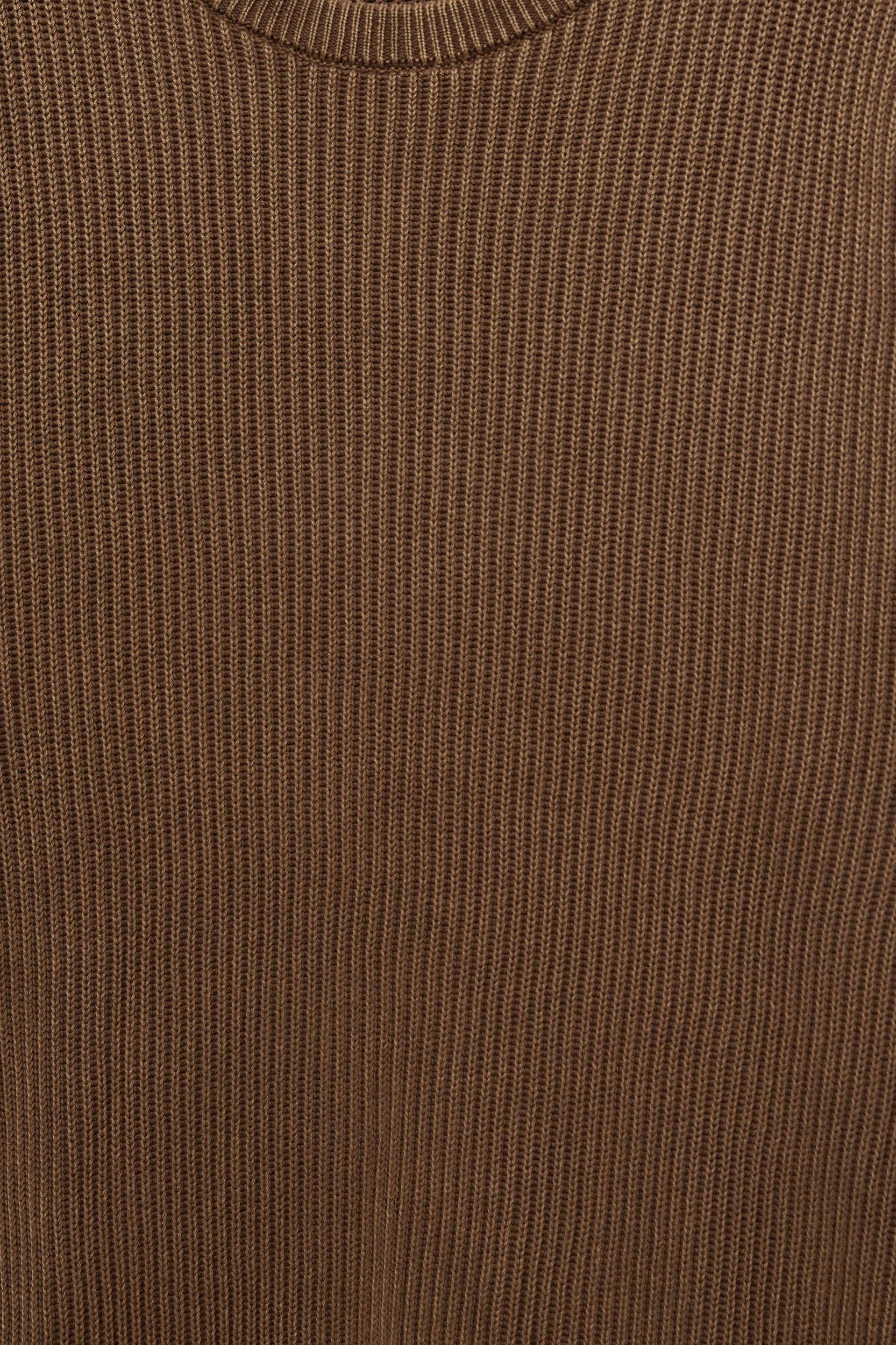 Acid wash knit jumper Product Image