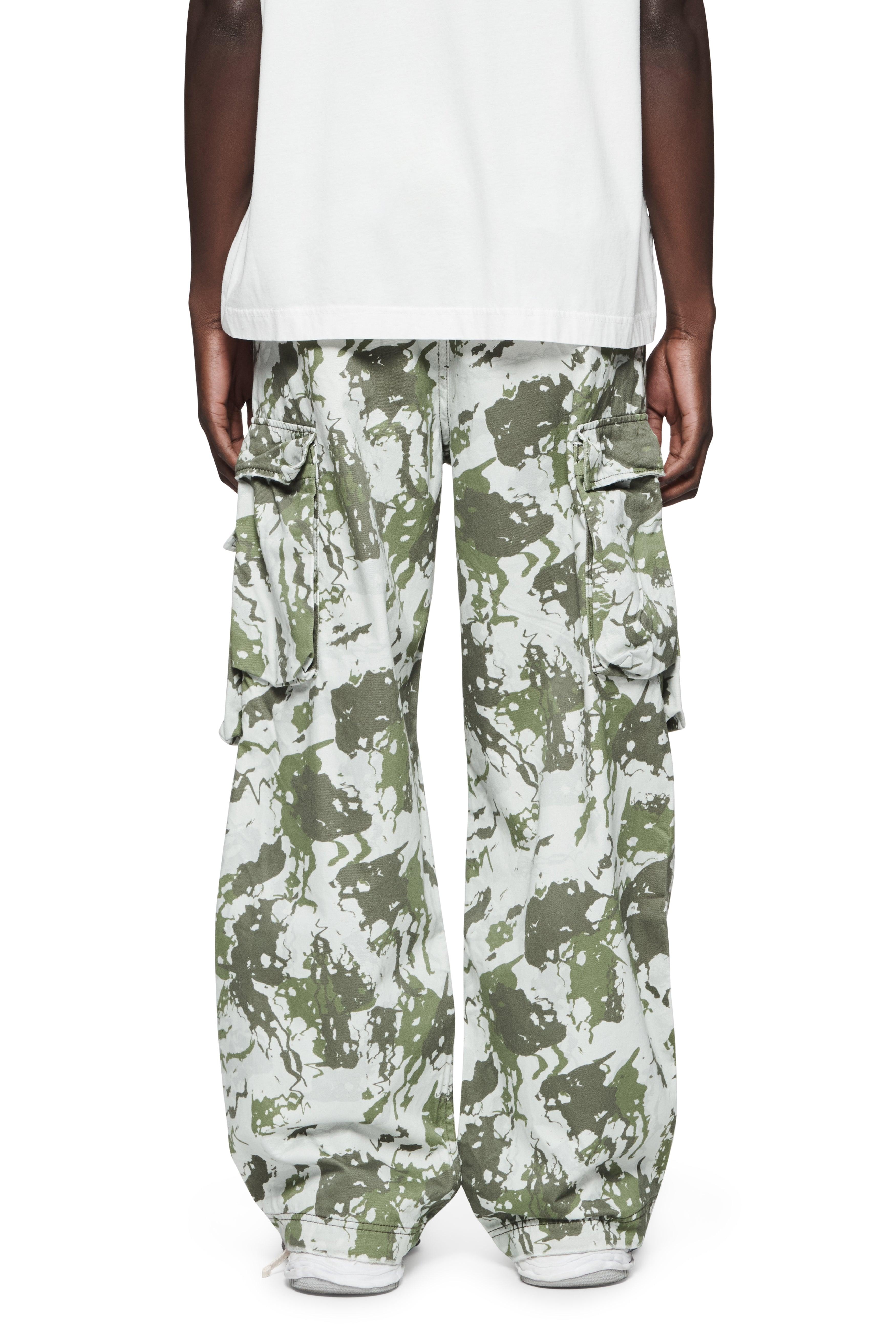 P527 Double Pocket Cargos Male Product Image