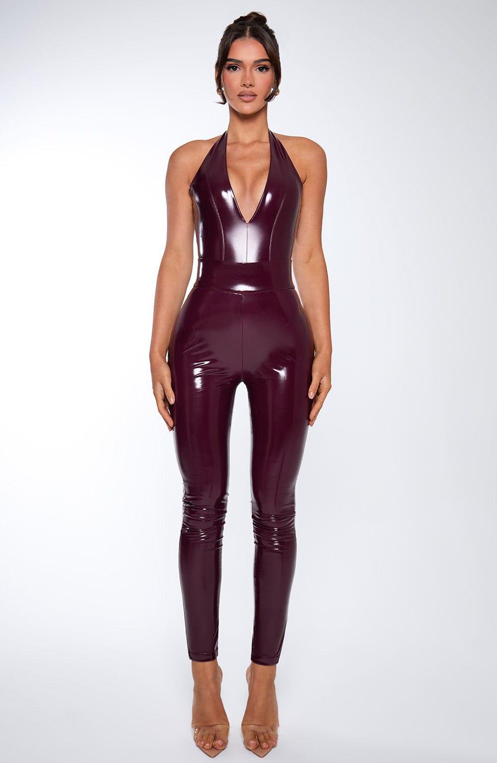 Harley Bodysuit - Cherry Lacquer Product Image