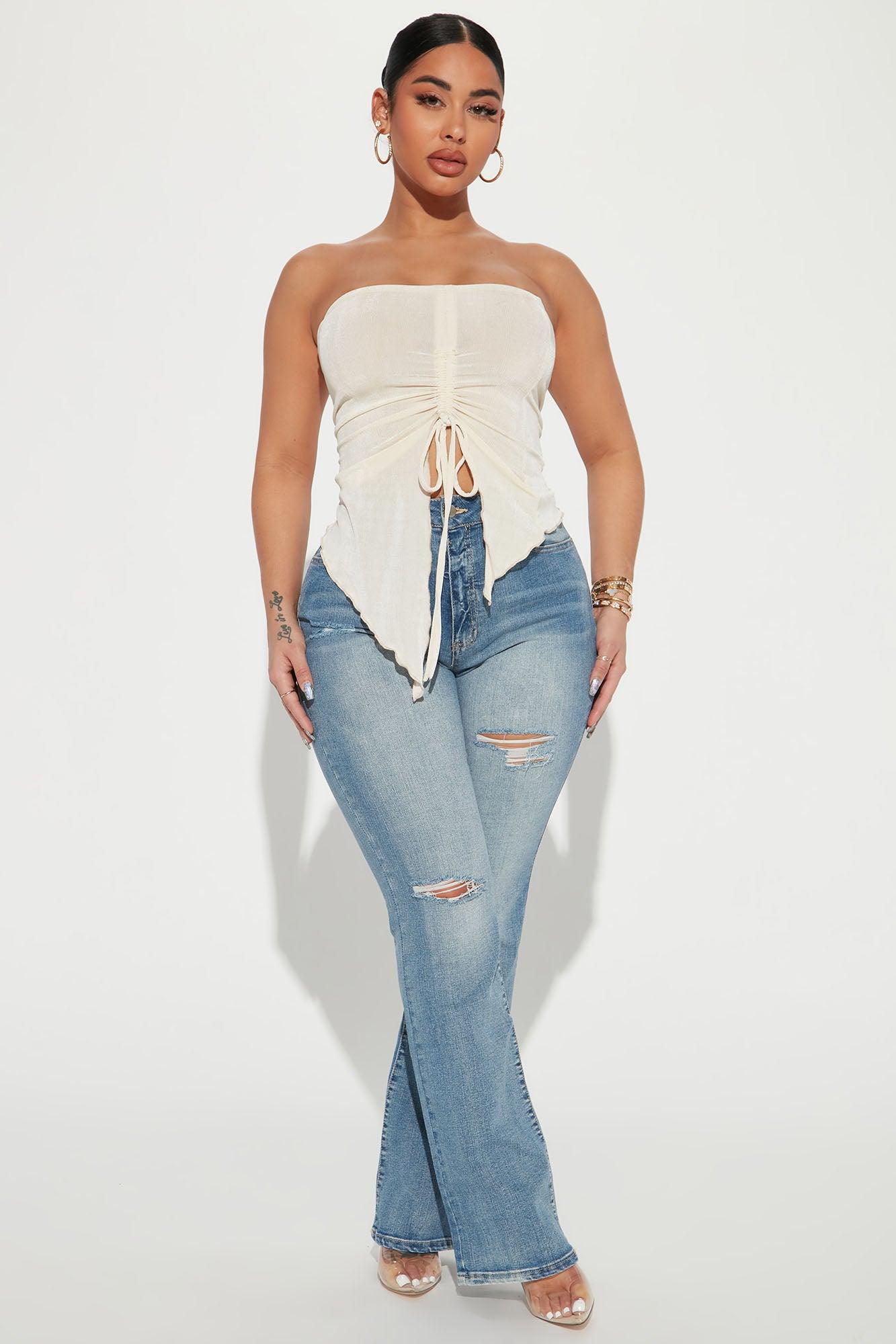 Bria Top - Cream Product Image