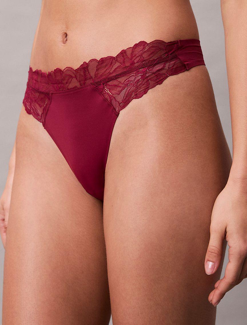 Perfectly Fit Lace Thong Product Image