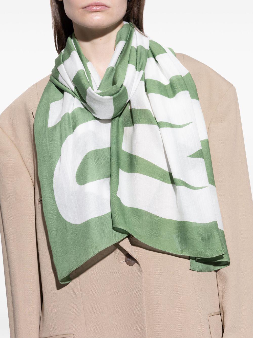 logo-print scarf Product Image