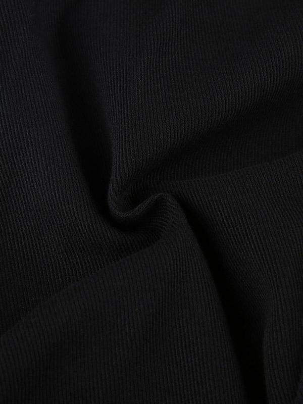 Buttoned Straight Leg Cargo Jeans Product Image