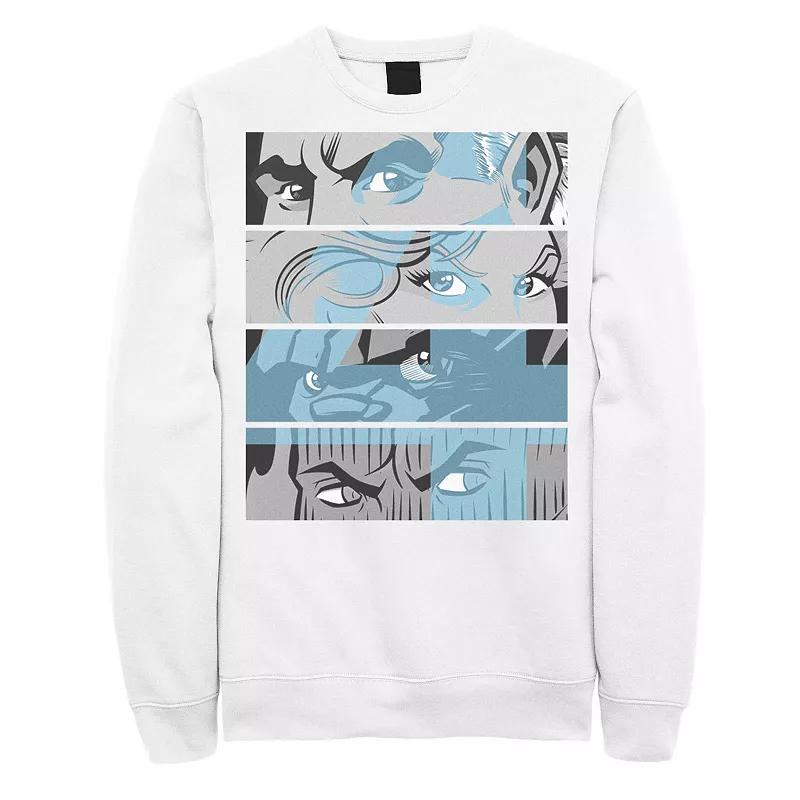 Men's Marvel Fantastic Four Group Shot Eyes Panel Sweatshirt,  Product Image