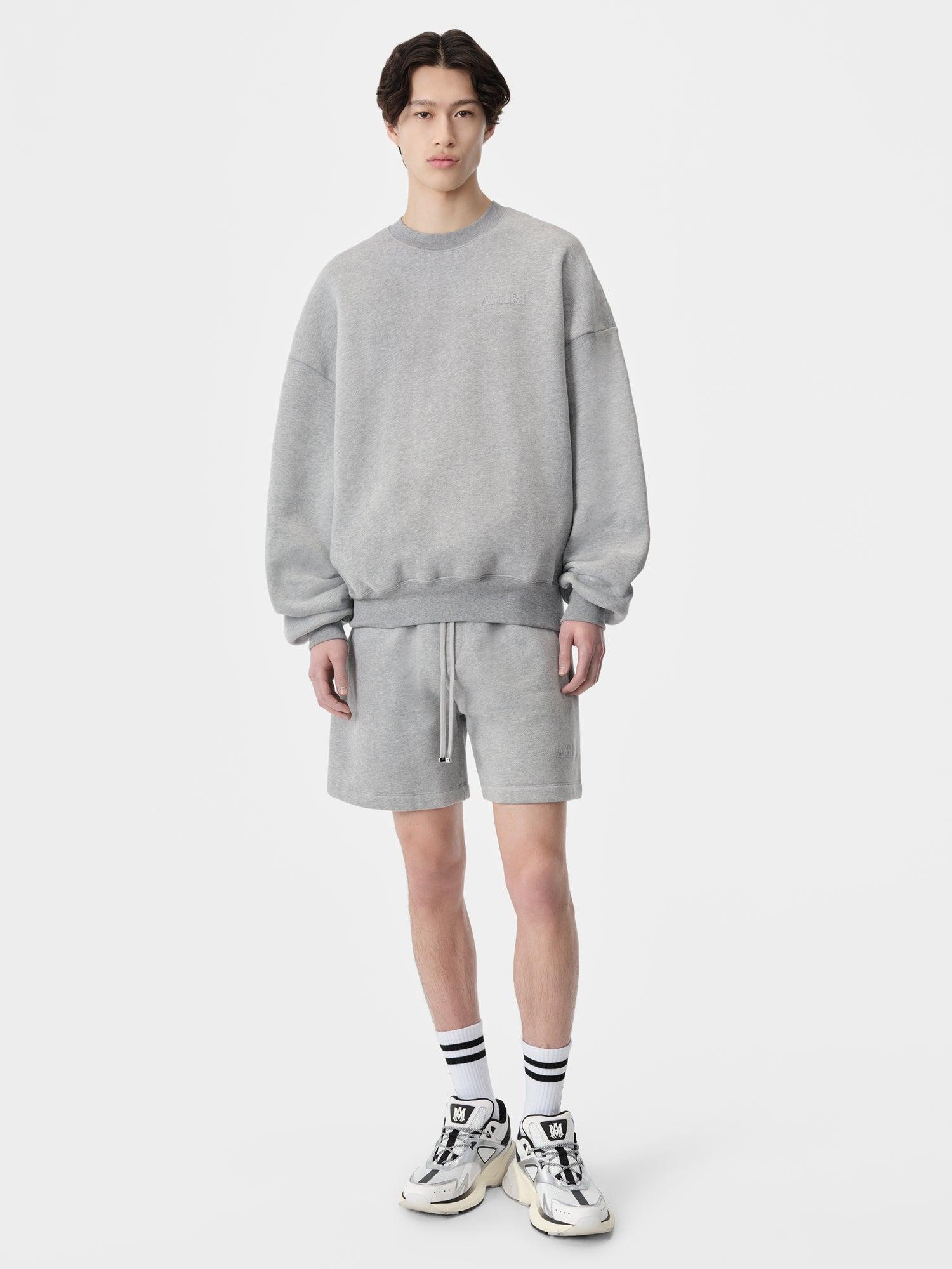 AMIRI EMBROIDERED SHORT - Grey Male Product Image