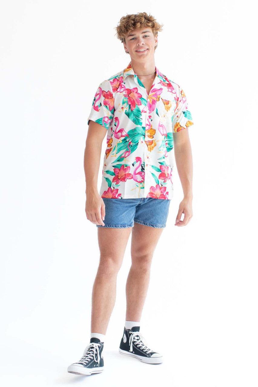 Tropical Palms Hawaiian Shirt Product Image