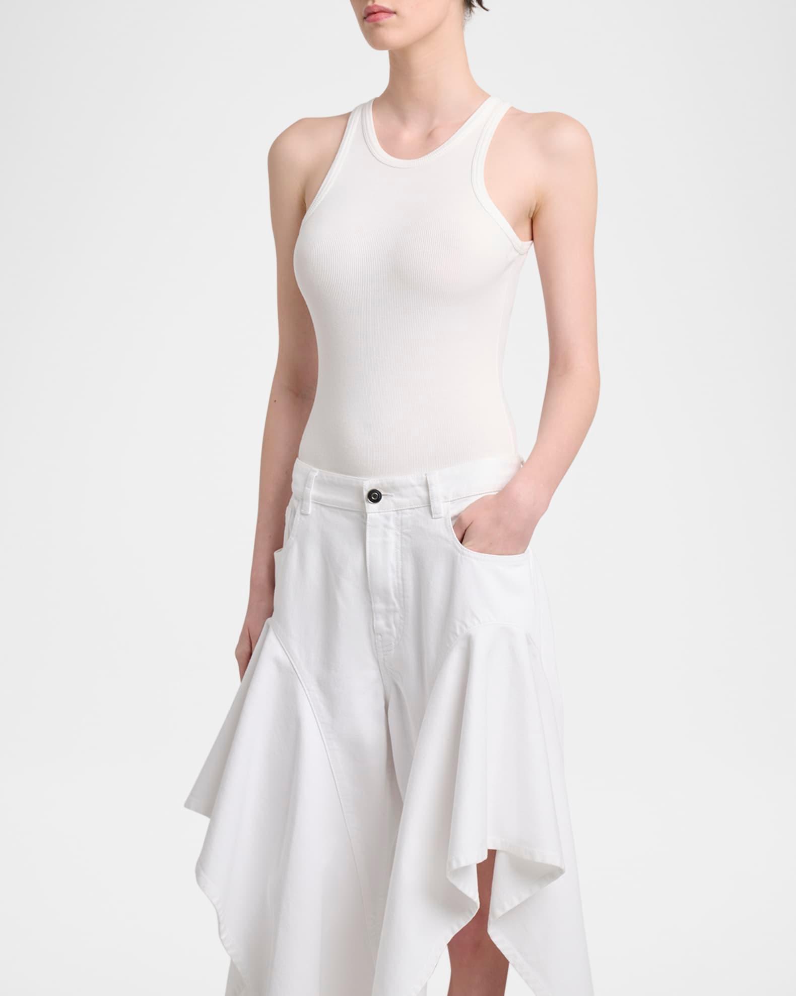 Ribbed Sleeveless Bodysuit Product Image