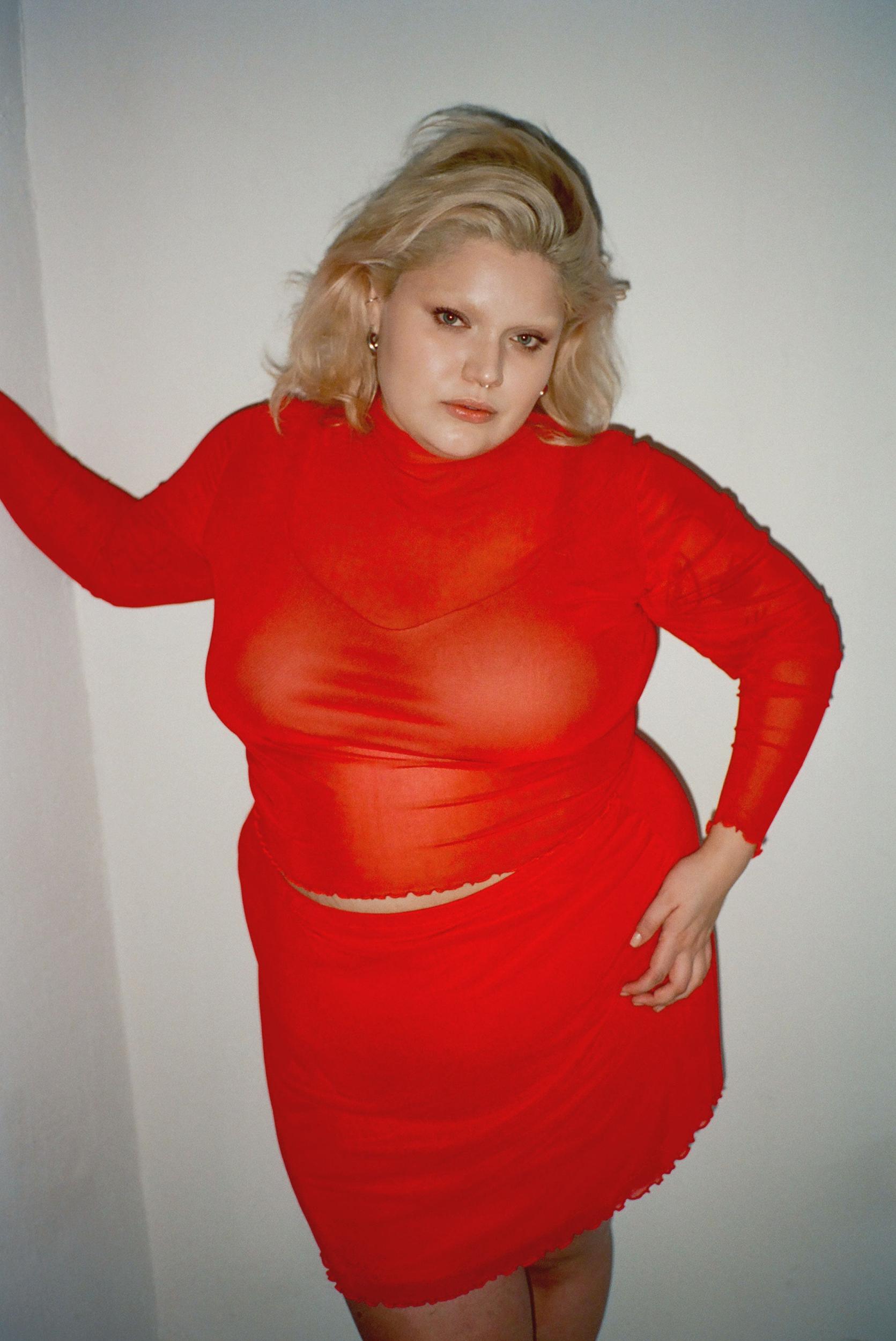 Ana Skirt - Carnation Product Image